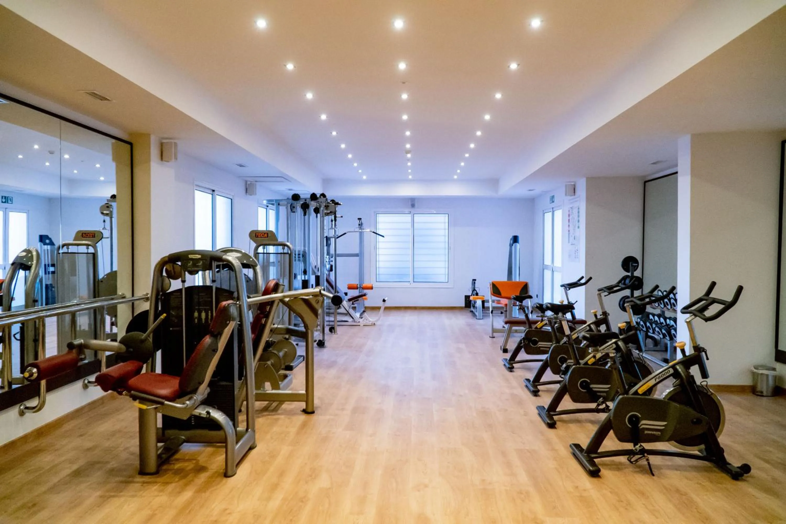 Fitness centre/facilities in Hôtel Tamuda Beach