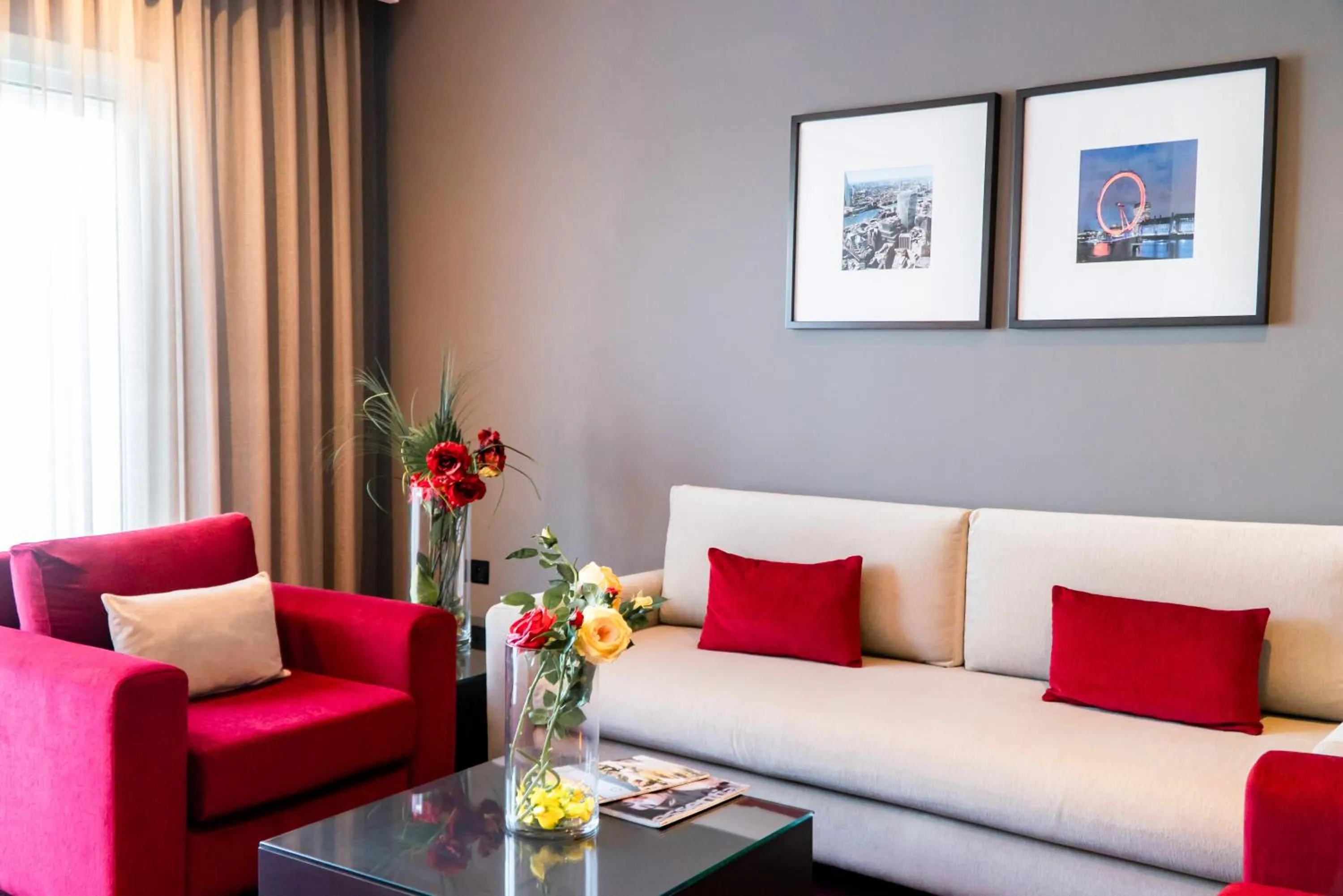 Living room in Hôtel Tamuda Beach