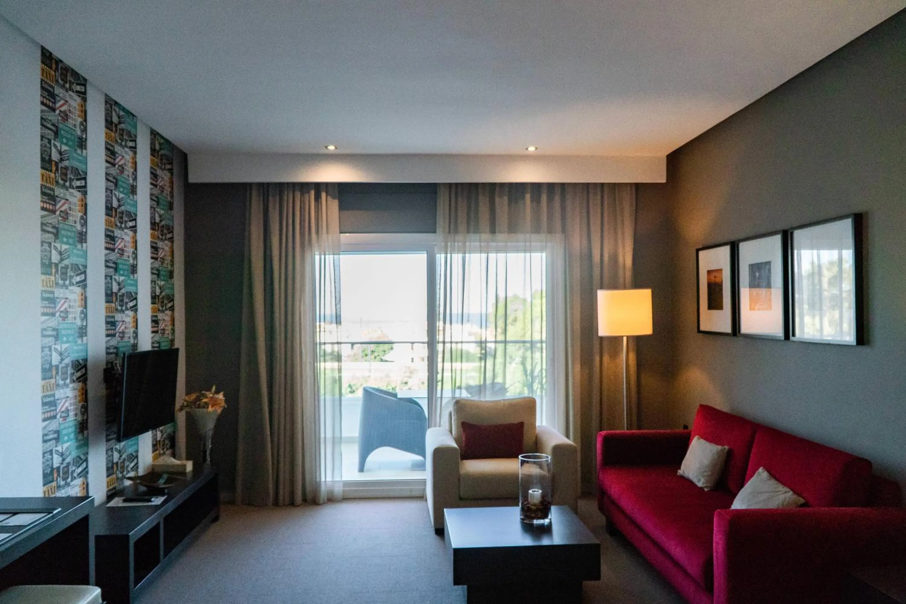 Seating area in Hôtel Tamuda Beach