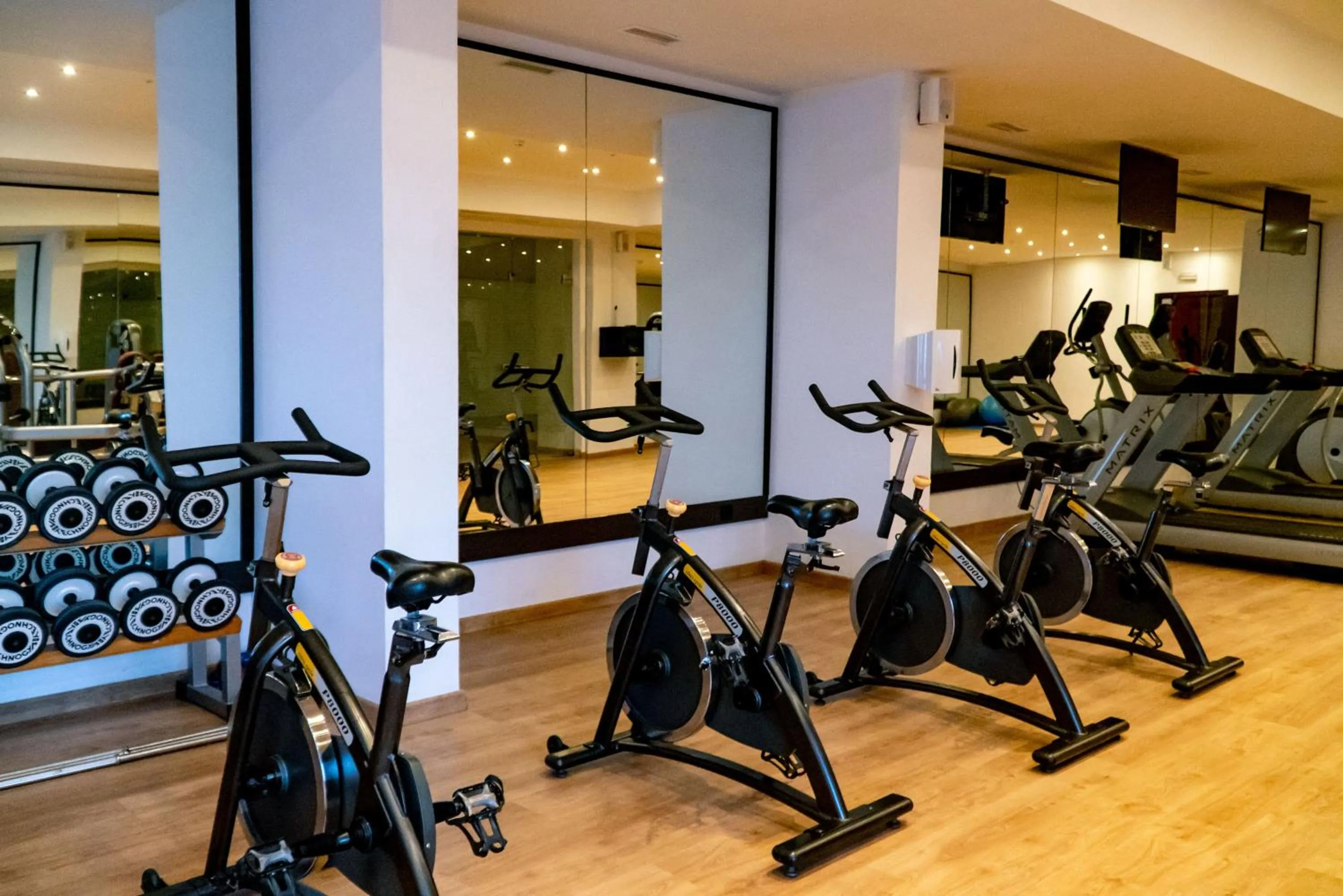 Fitness centre/facilities in Hôtel Tamuda Beach