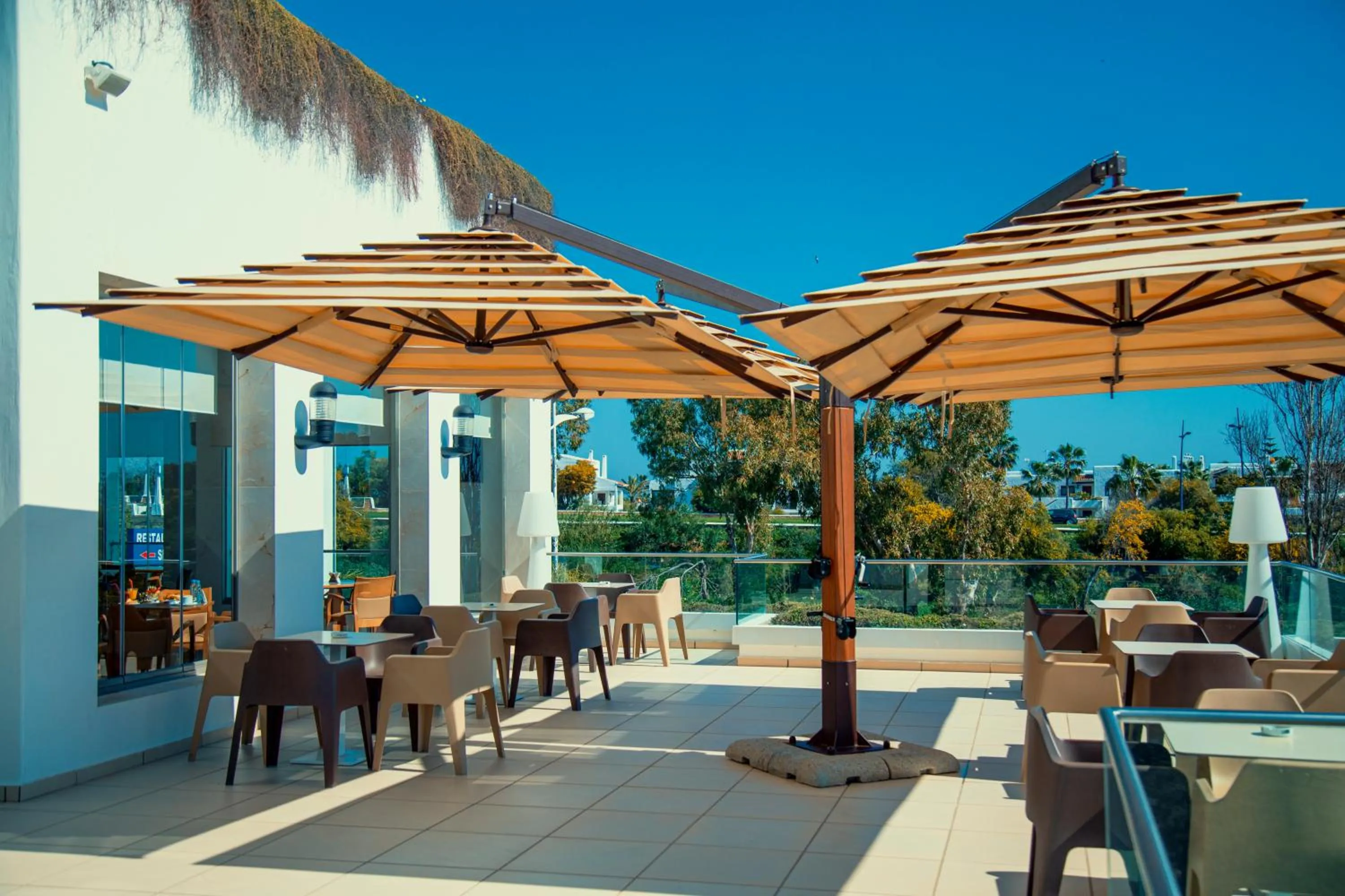 Patio in Hôtel Tamuda Beach