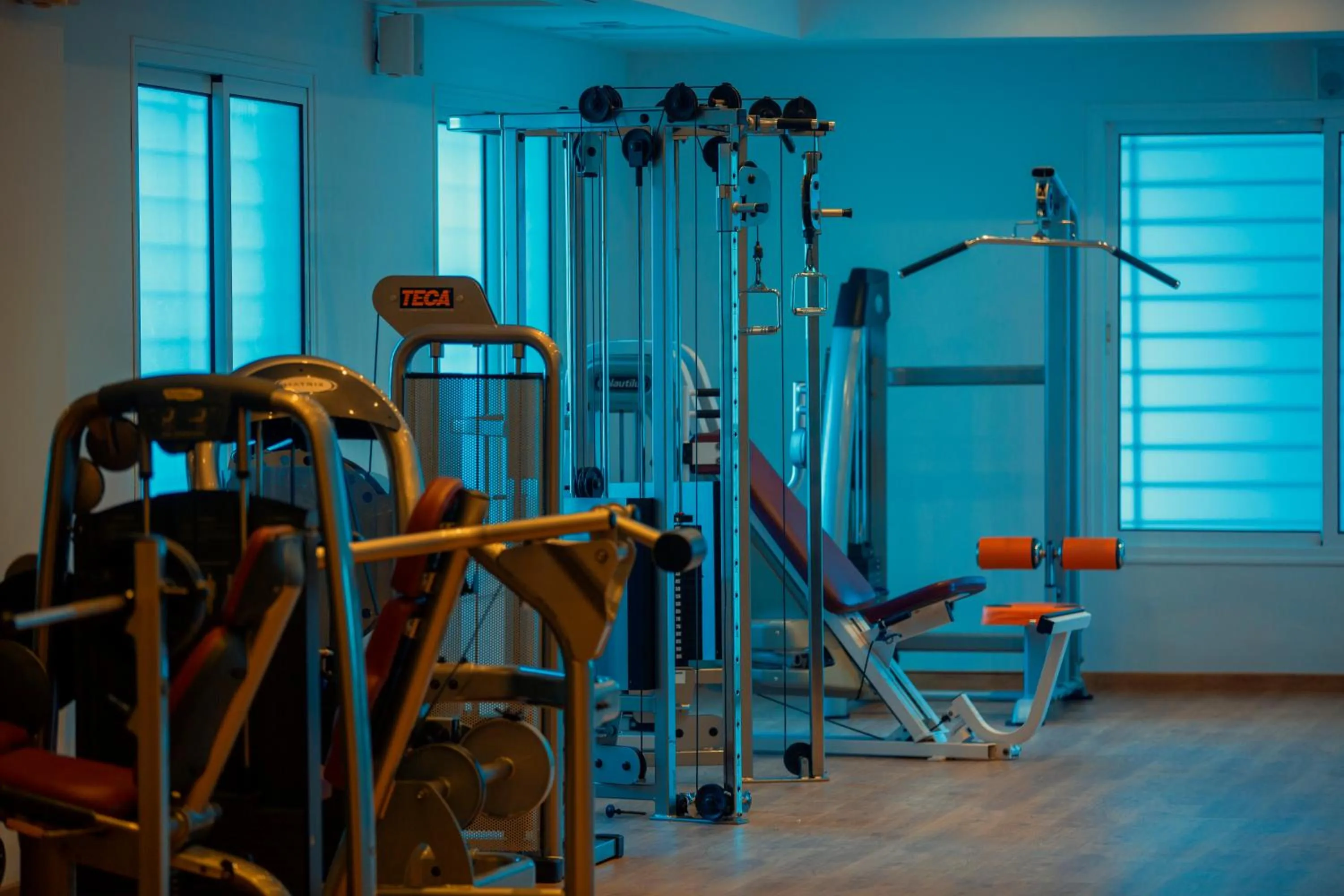Fitness centre/facilities in Hôtel Tamuda Beach