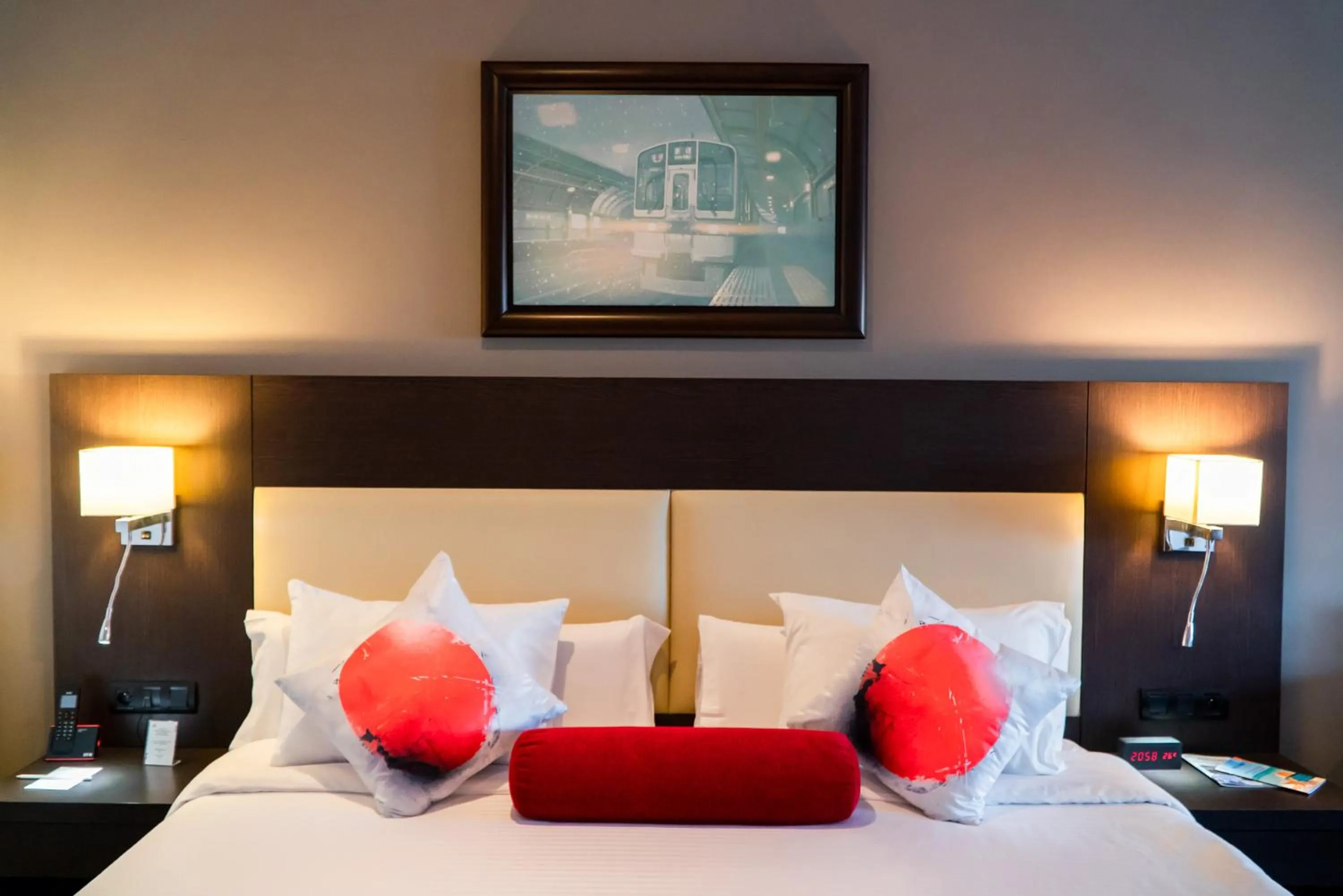 Bed in Hôtel Tamuda Beach