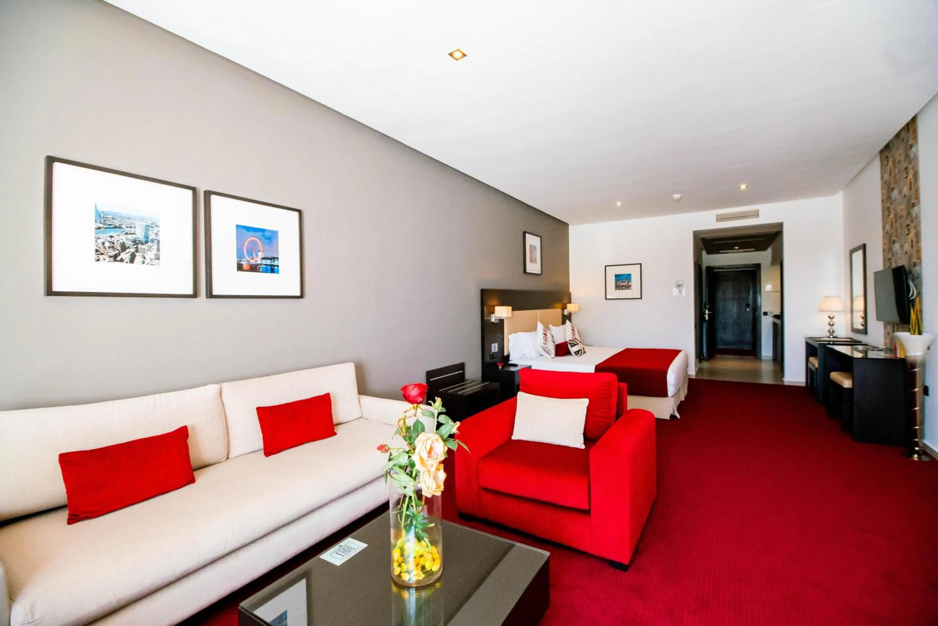 Bed in Hôtel Tamuda Beach