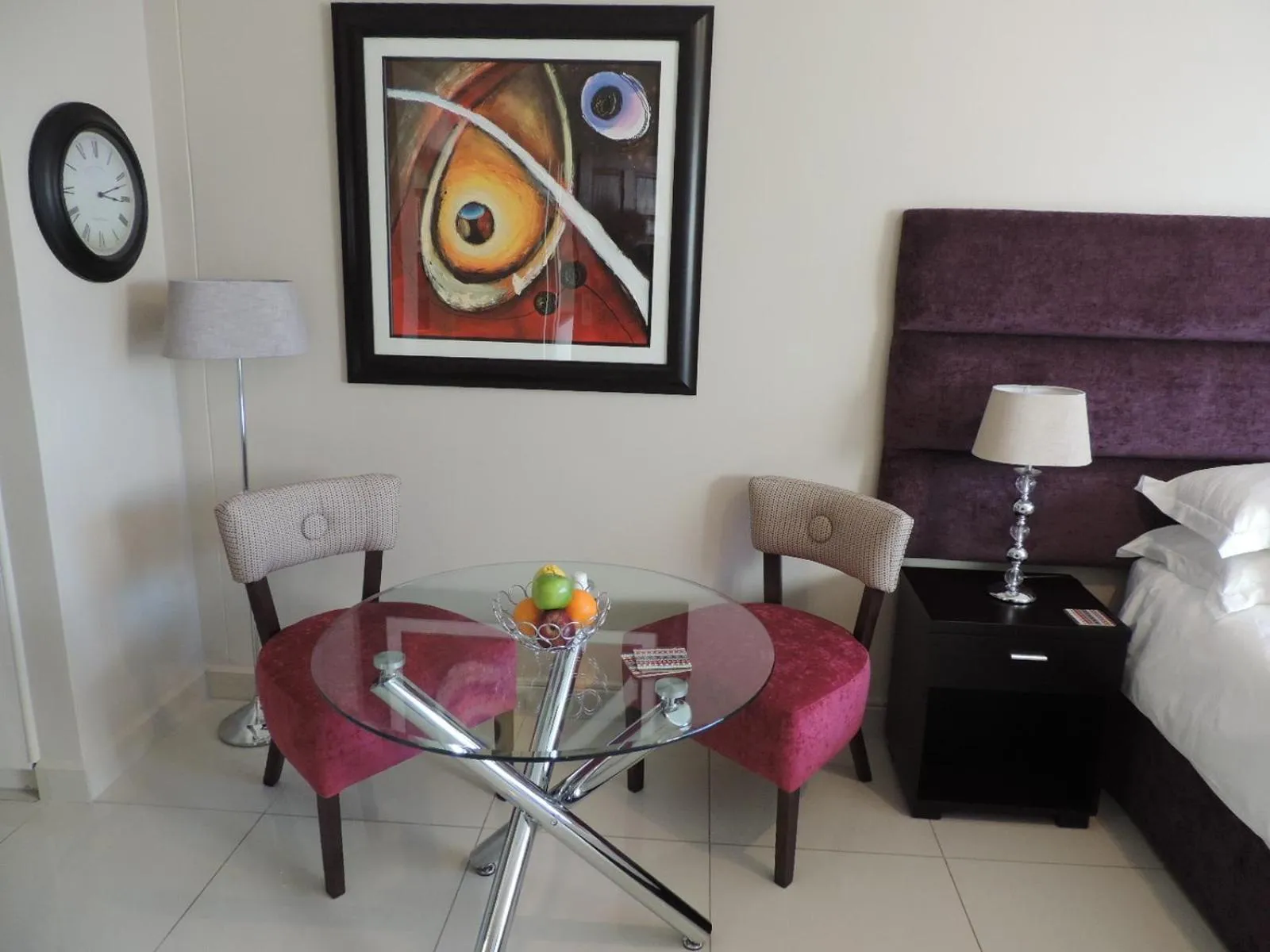 Dining area, Bed in Vredenburg Boutique Lodge