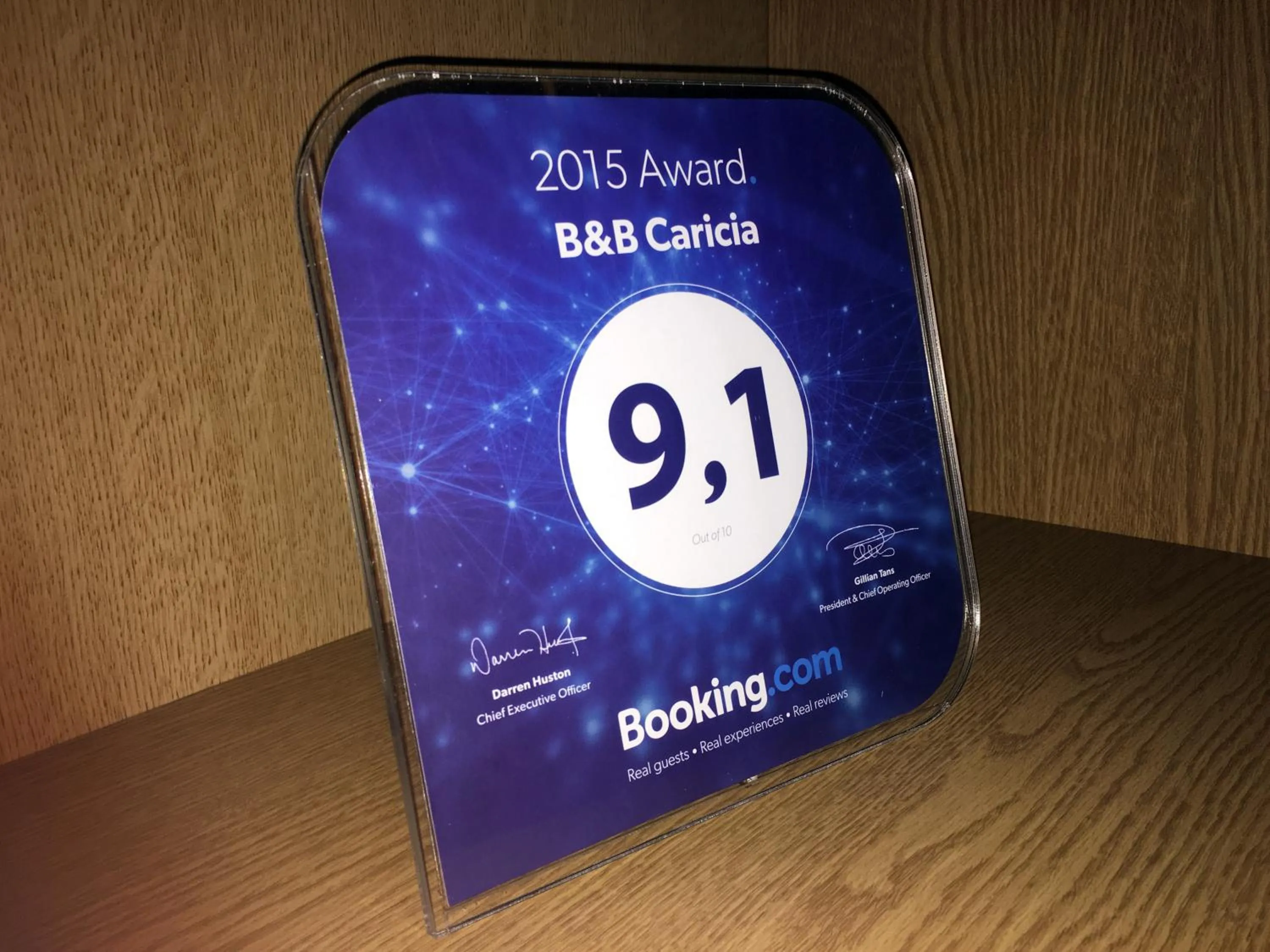 Certificate/Award in Caricia