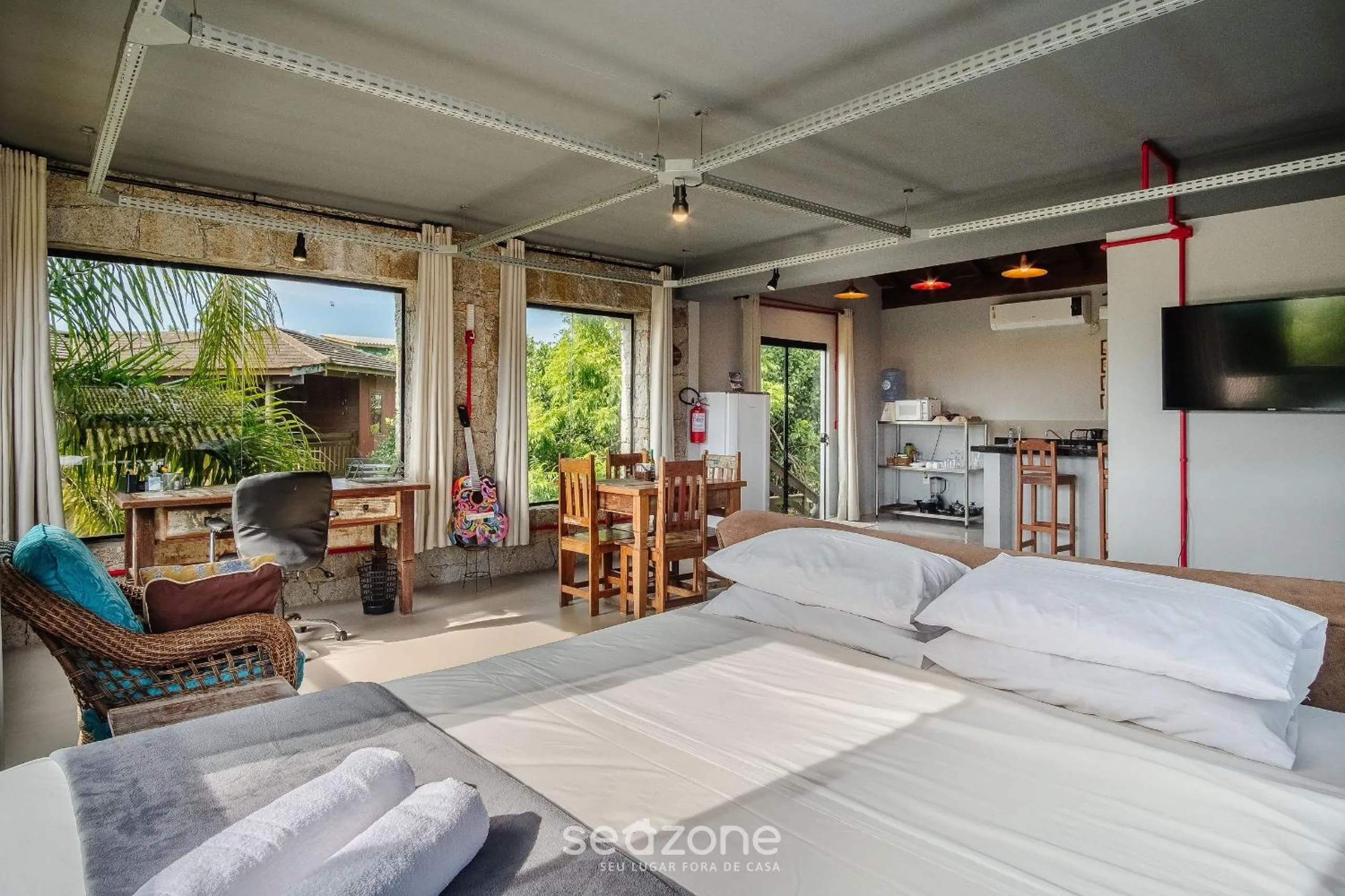 Complete studios in Imbituba Beach - PRN