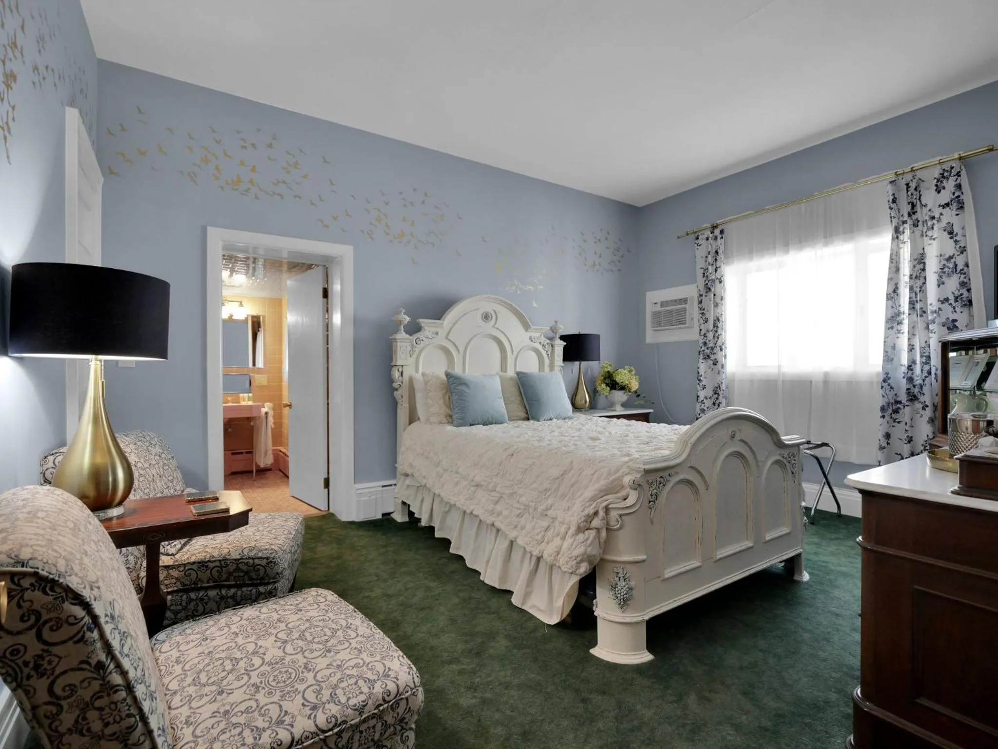 Deluxe Double Room in Old Library Inn - Historic Olean NY