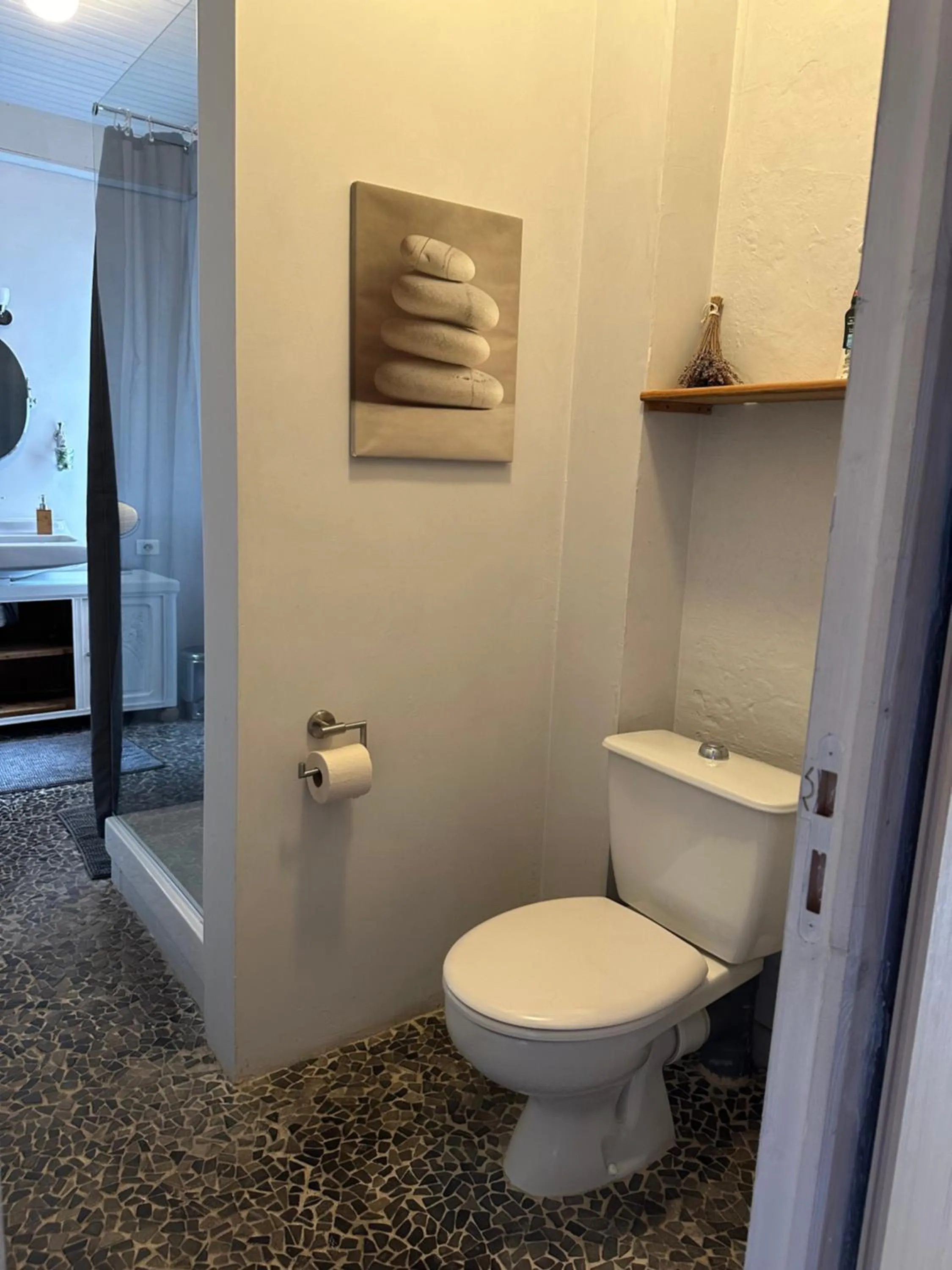 Bathroom in Sûn Chambres d'hôtes