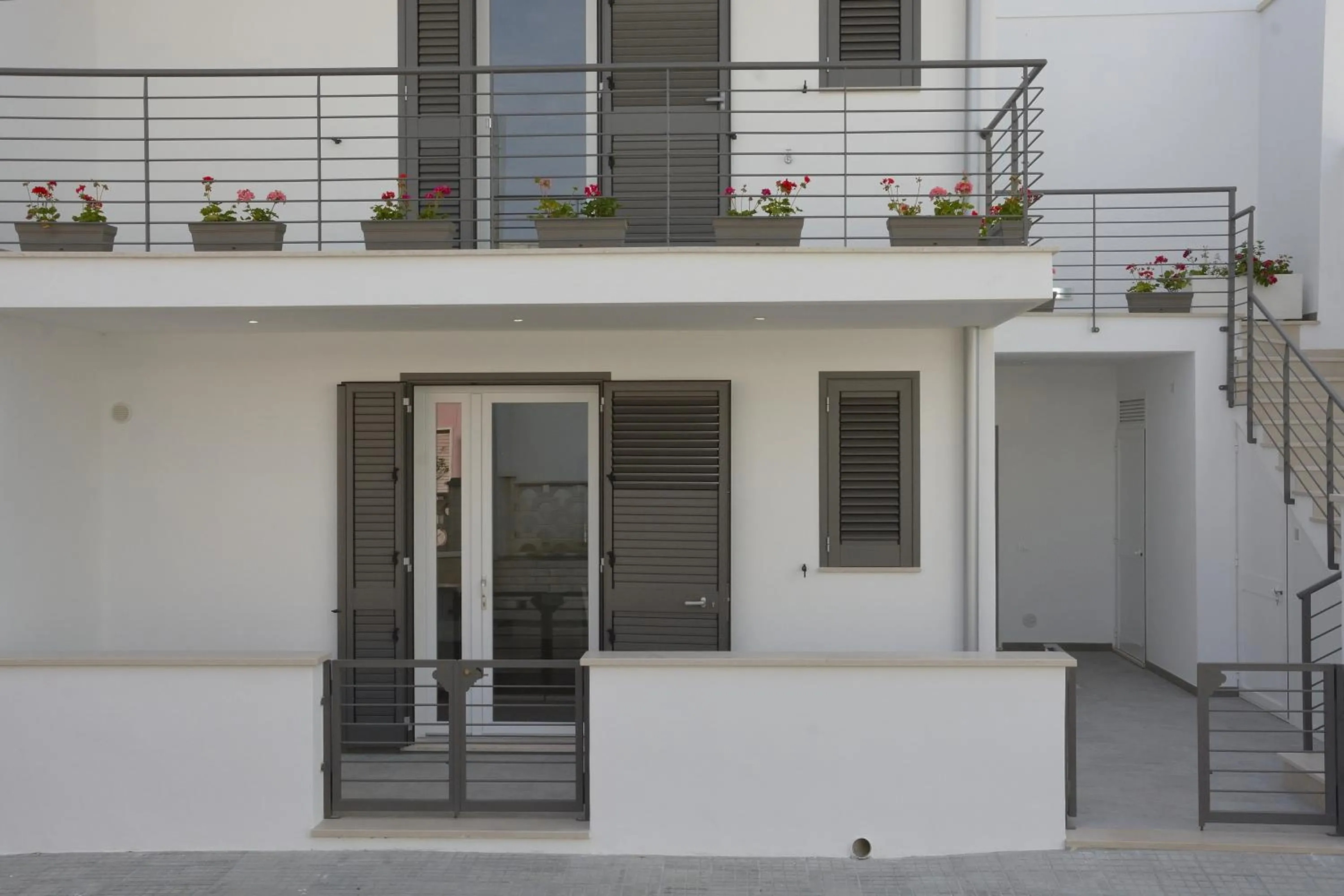 Facade/entrance in Baia Dell'Orso