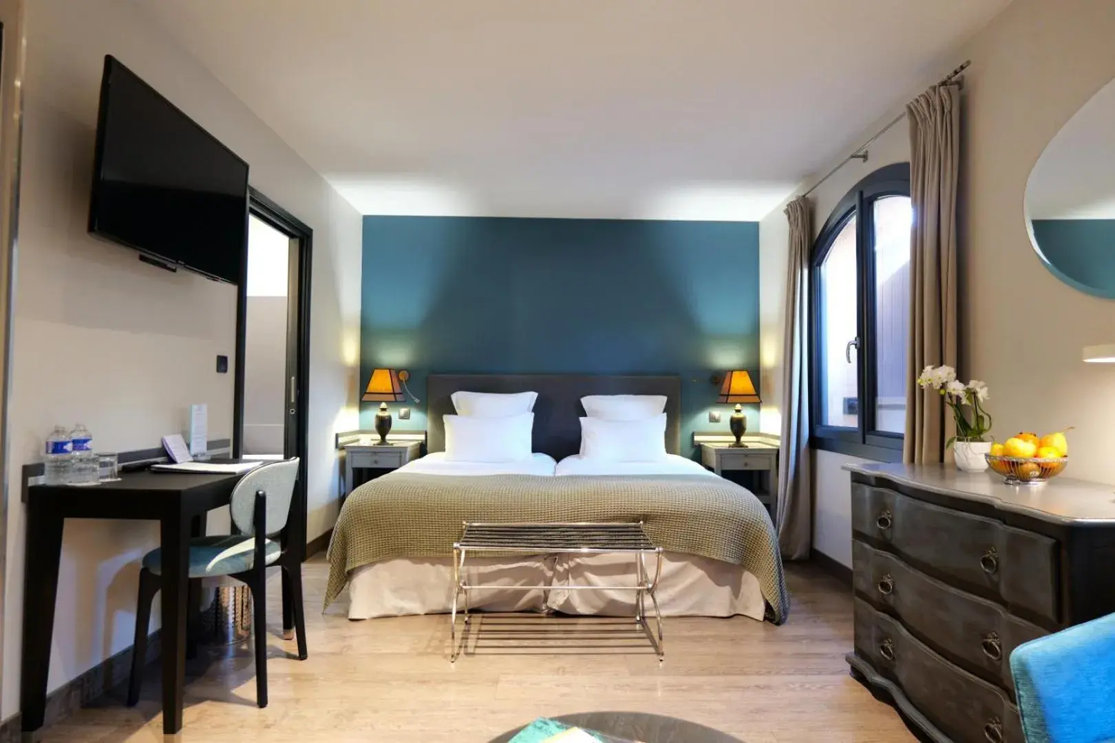 Double Room without view . - single occupancy in Hostellerie Les Gorges De Pennafort Double Room without view . - single occupancy in Hostellerie Les Gorges De Pennafort