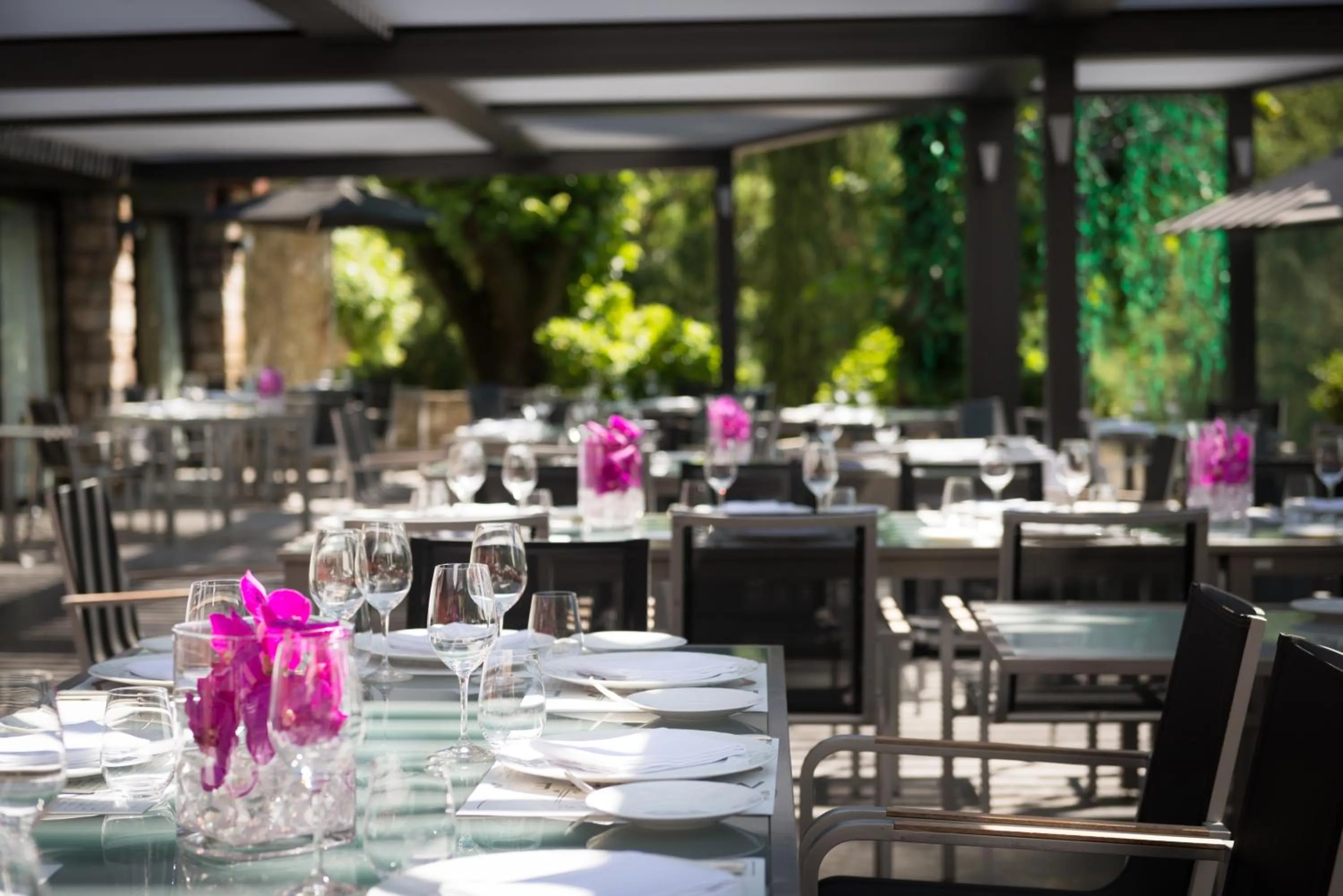 Patio in Hostellerie Les Gorges De Pennafort