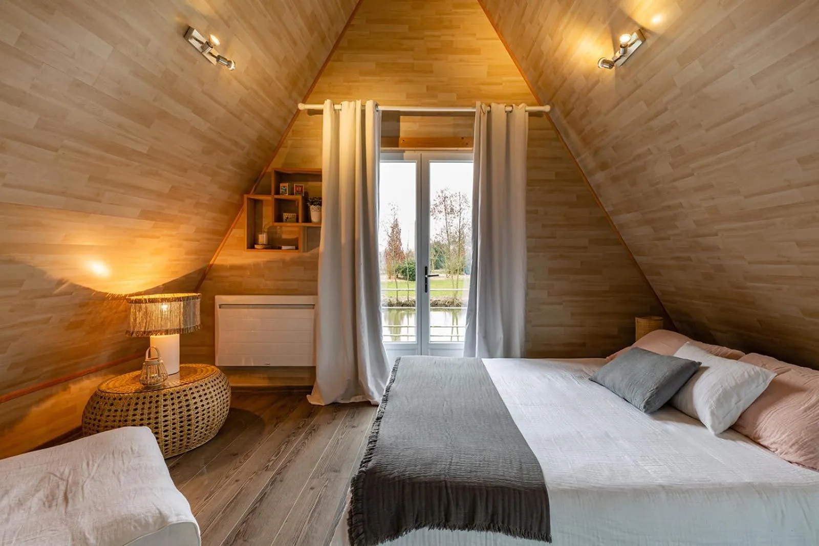 Bed in Les Lodges de Malbrough