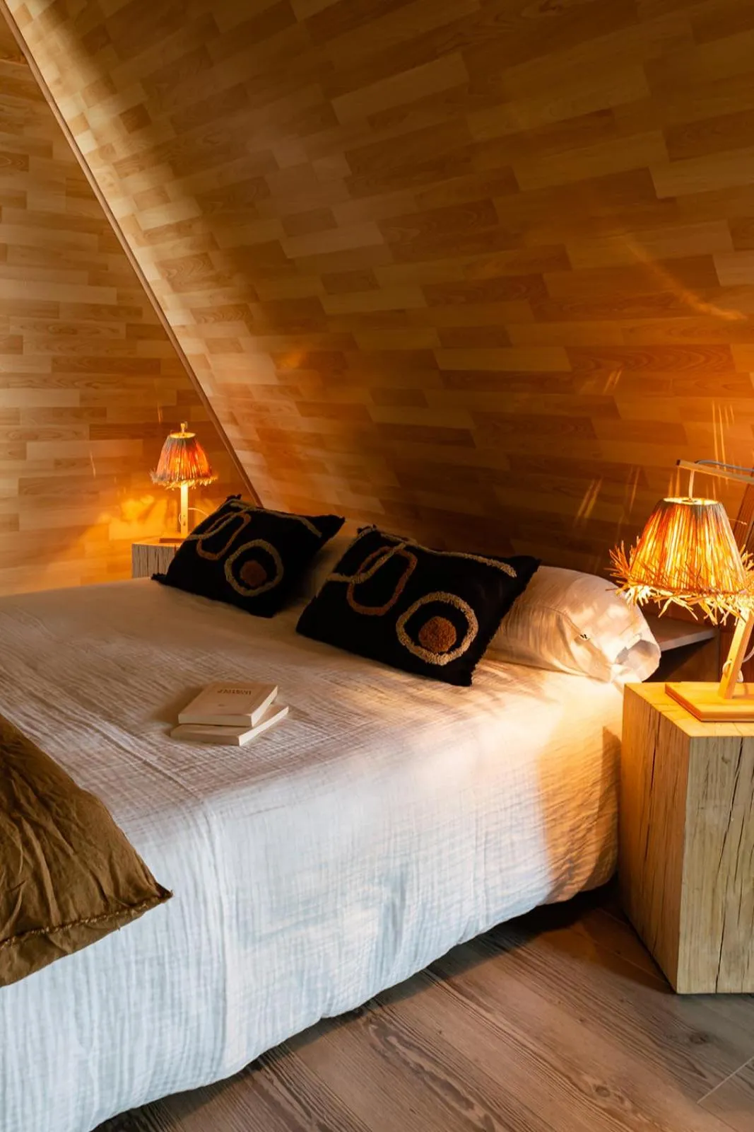 Bed in Les Lodges de Malbrough