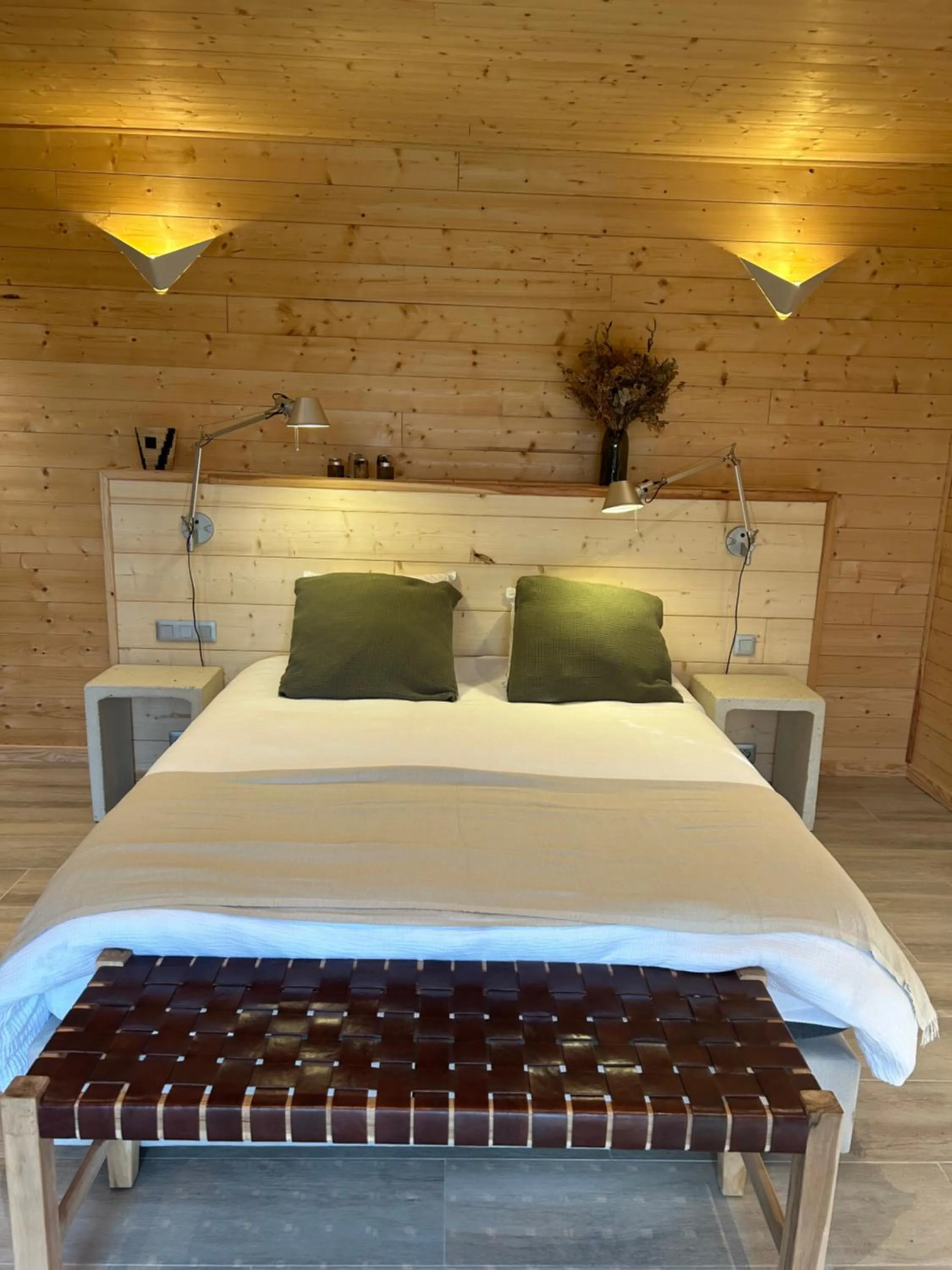 Bed in Les Lodges de Malbrough