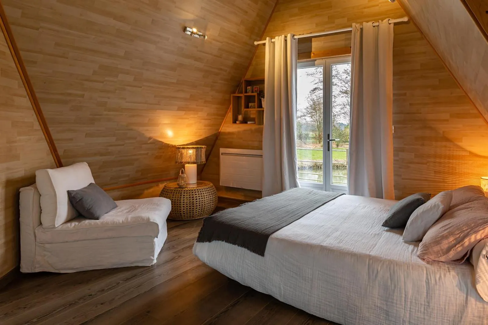 Bed in Les Lodges de Malbrough