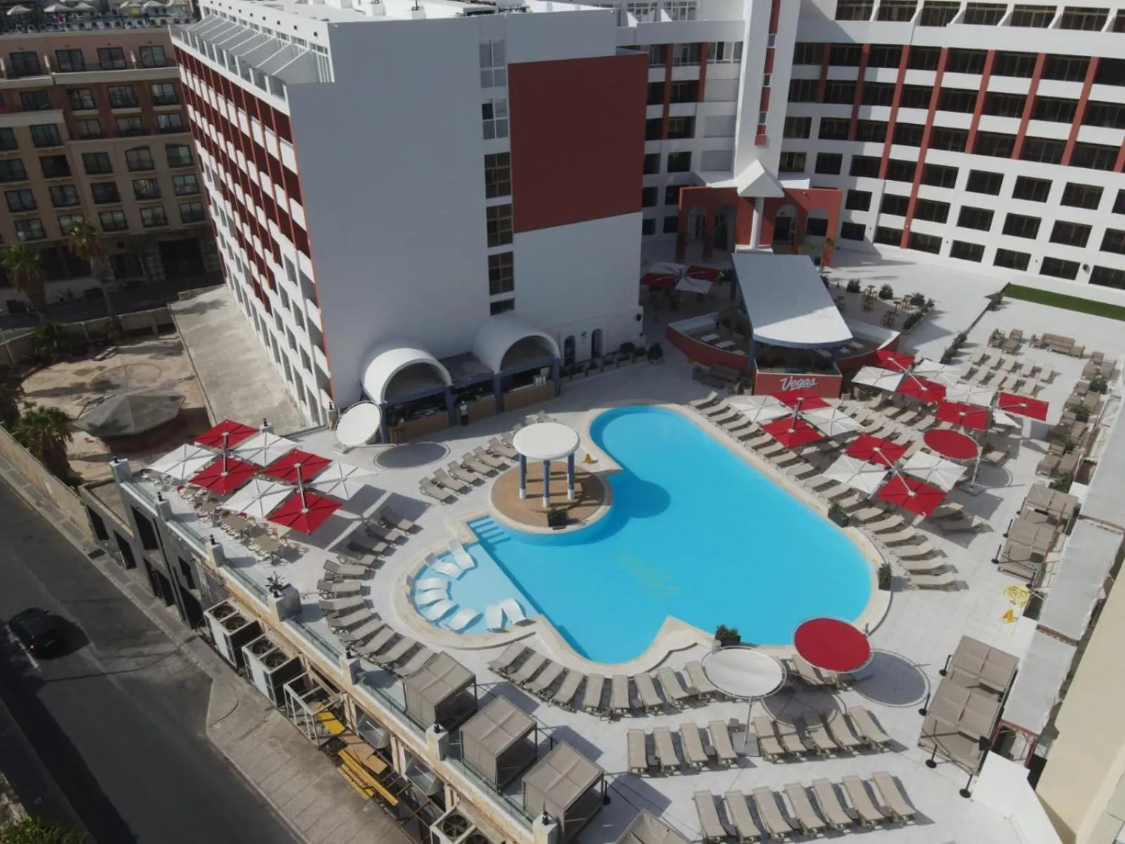 Property building in Vegas Resort