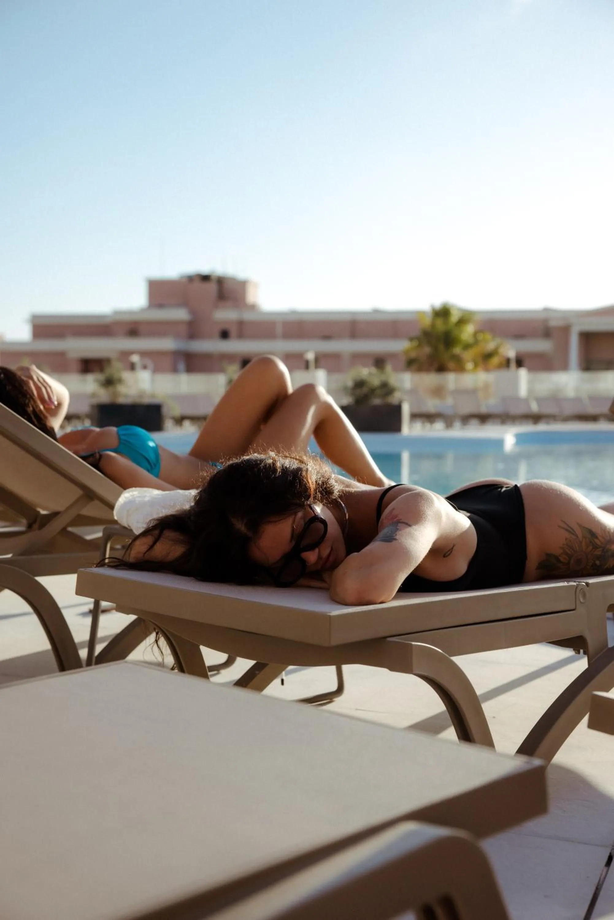 Swimming pool in Vegas Resort
