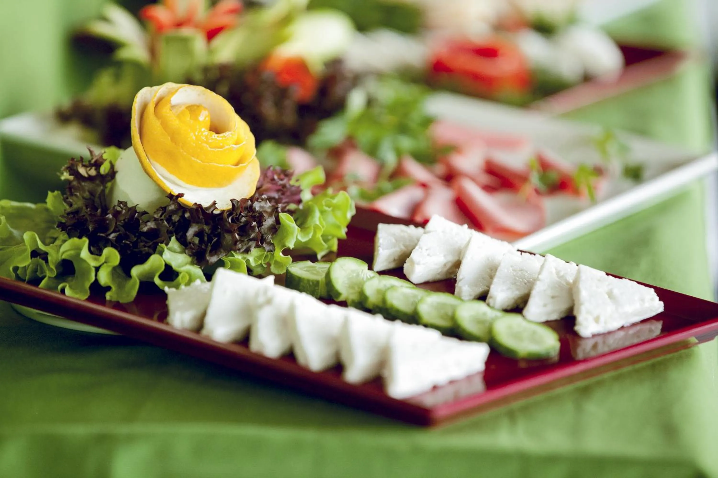 Food close-up in Golden Pen Hotel