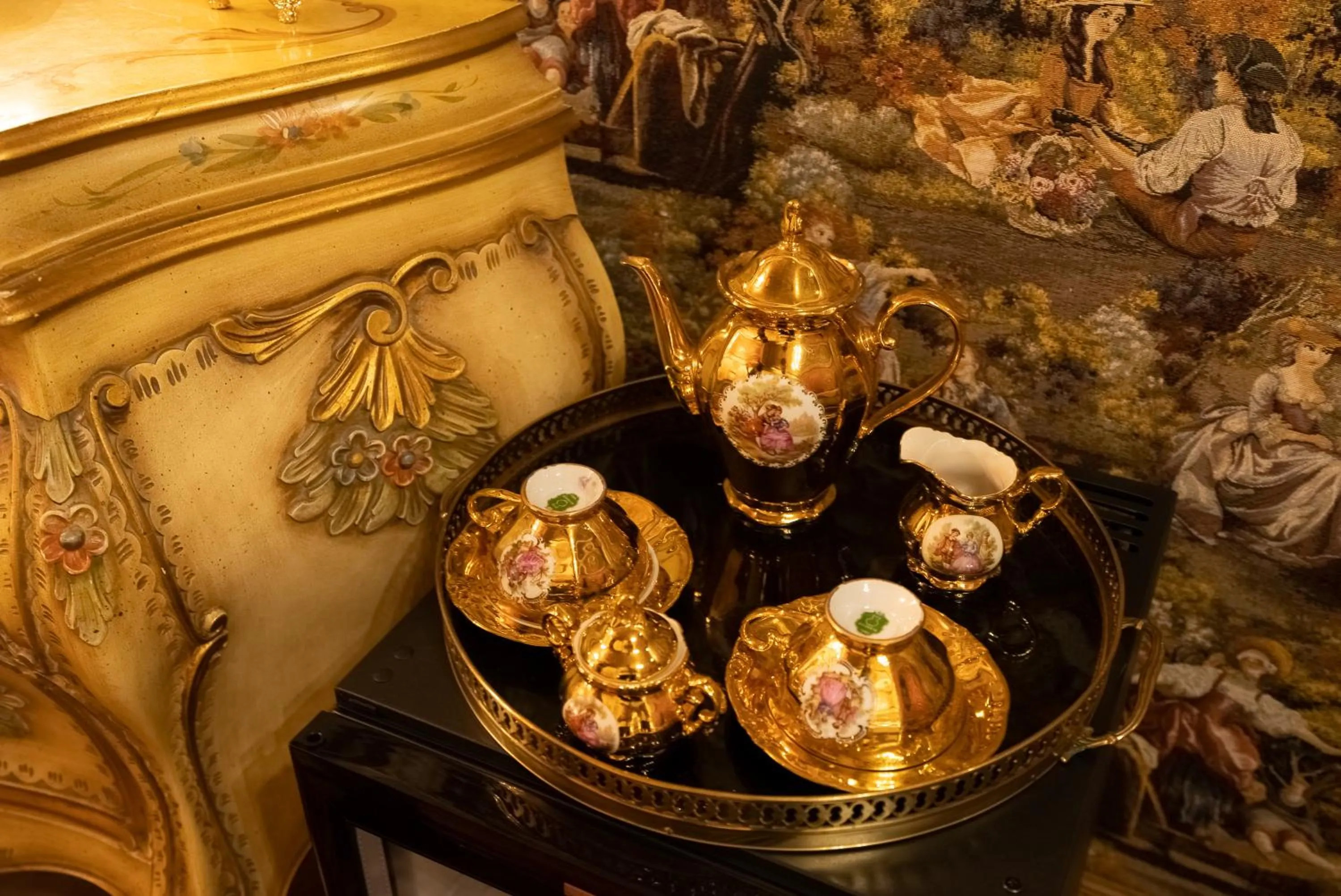 Decorative detail in Castle Boutique Hotel