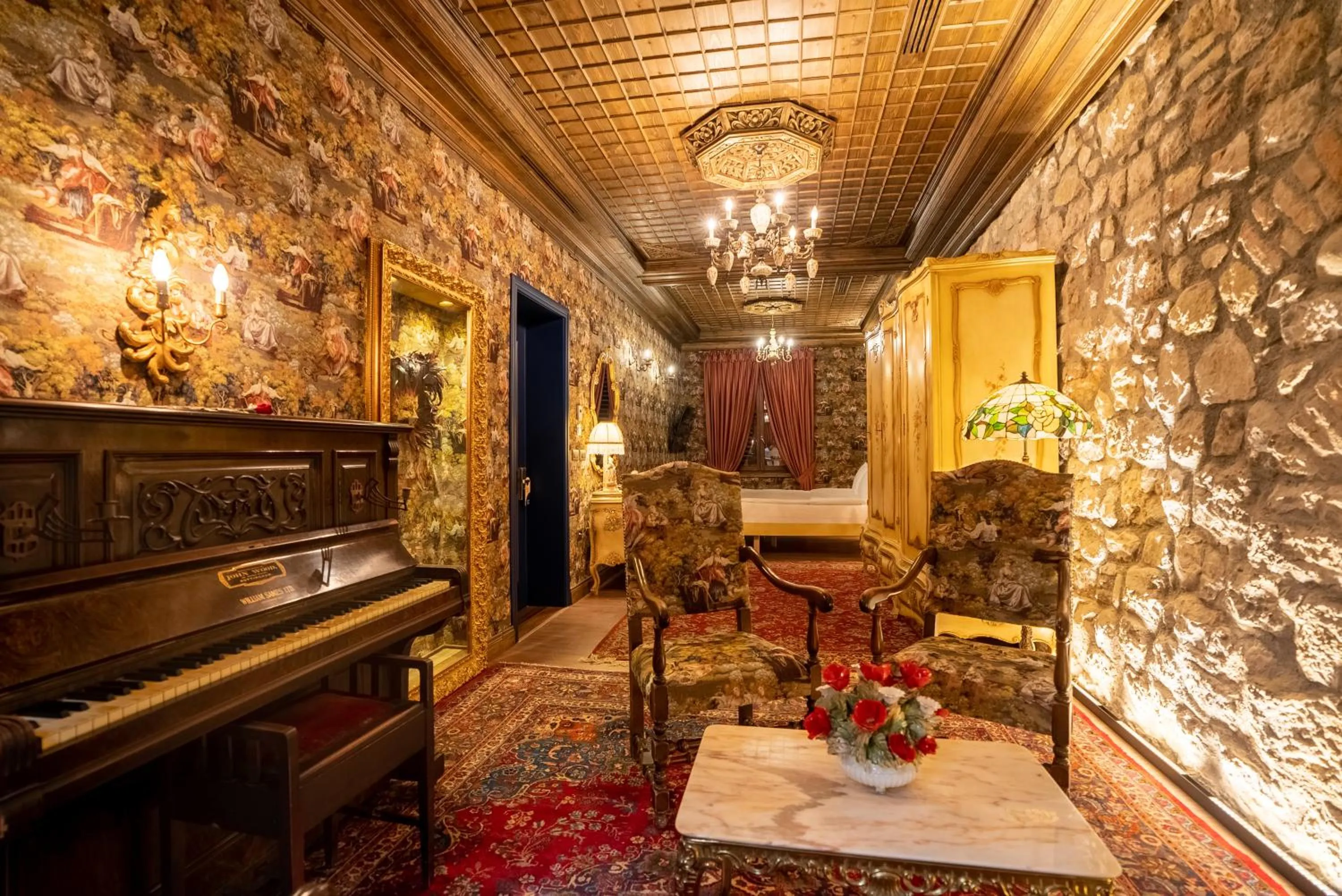 Living room in Castle Boutique Hotel