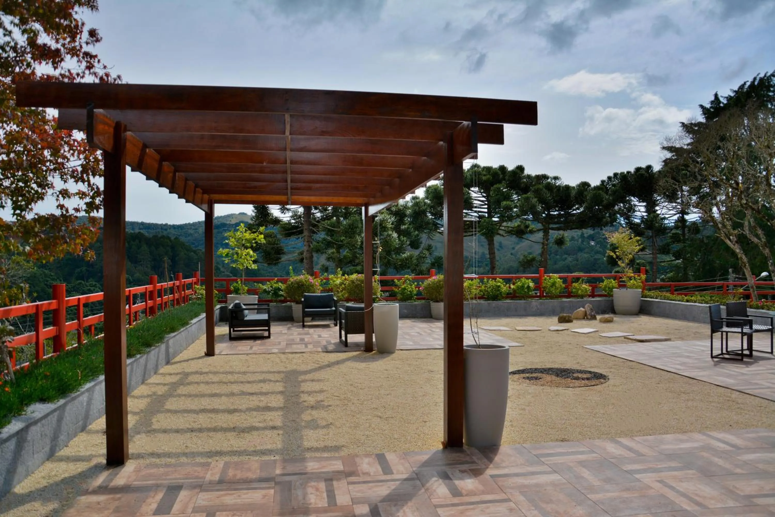 Garden in Matsubara Pousada