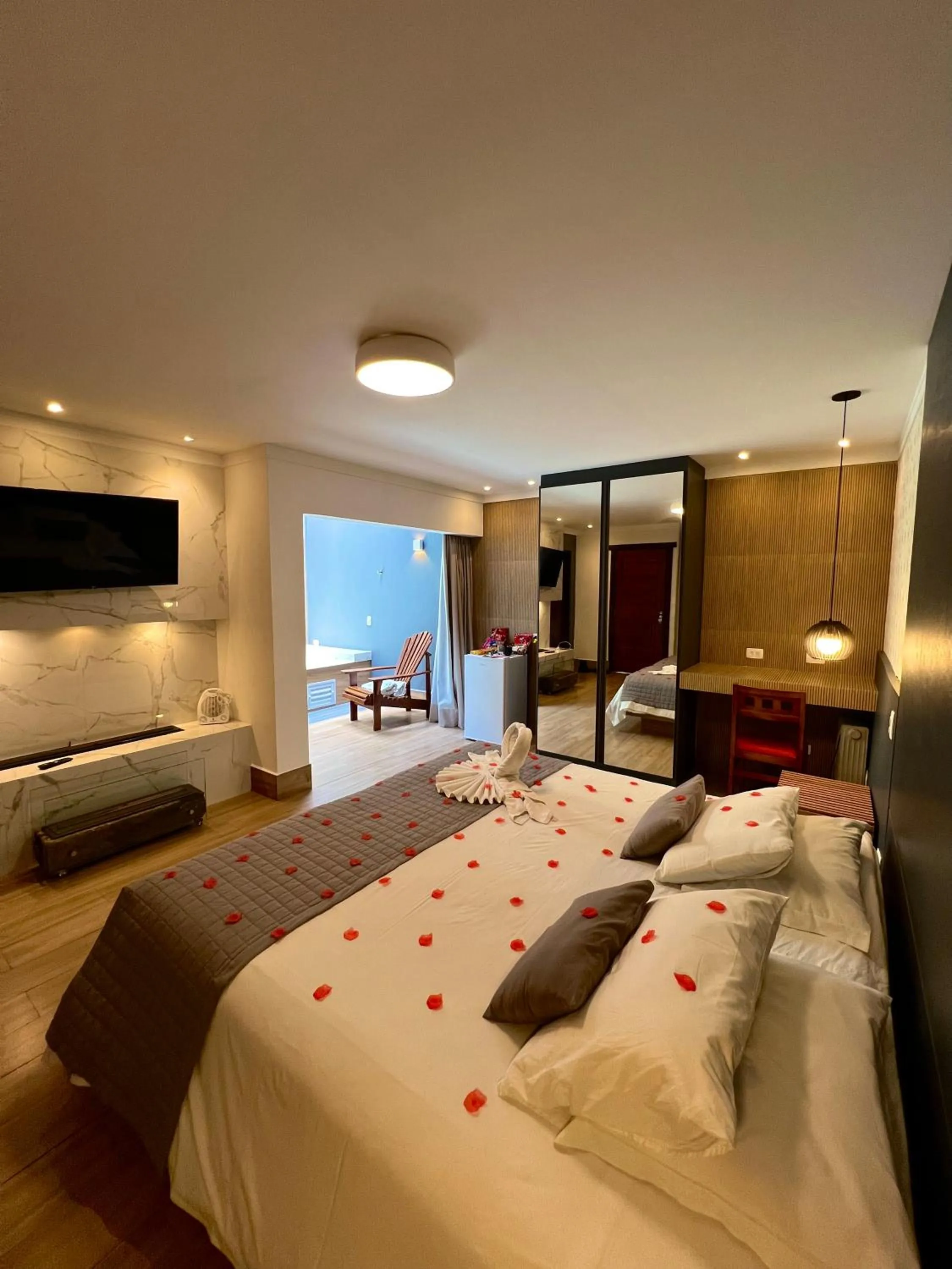 Bedroom, Bed in Matsubara Pousada