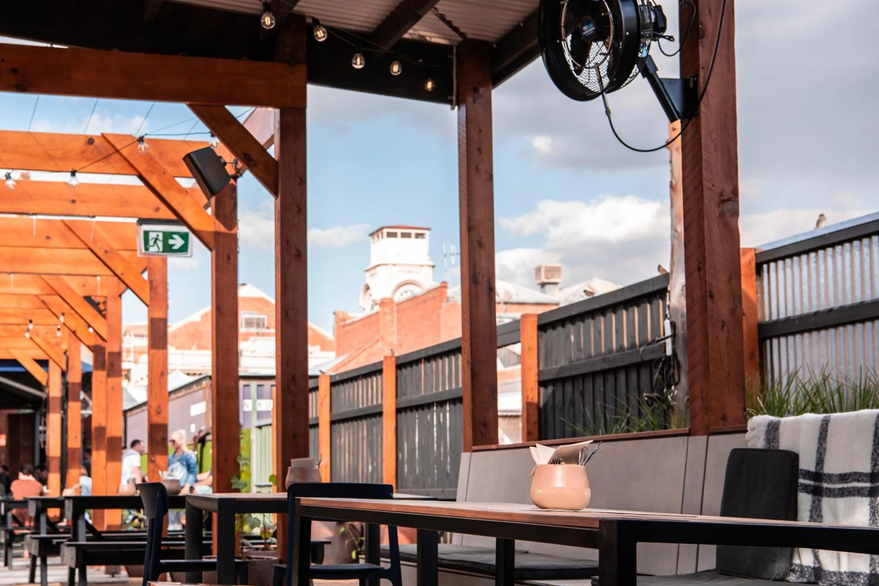 Restaurant/places to eat in Terminus Hotel Yarrawonga