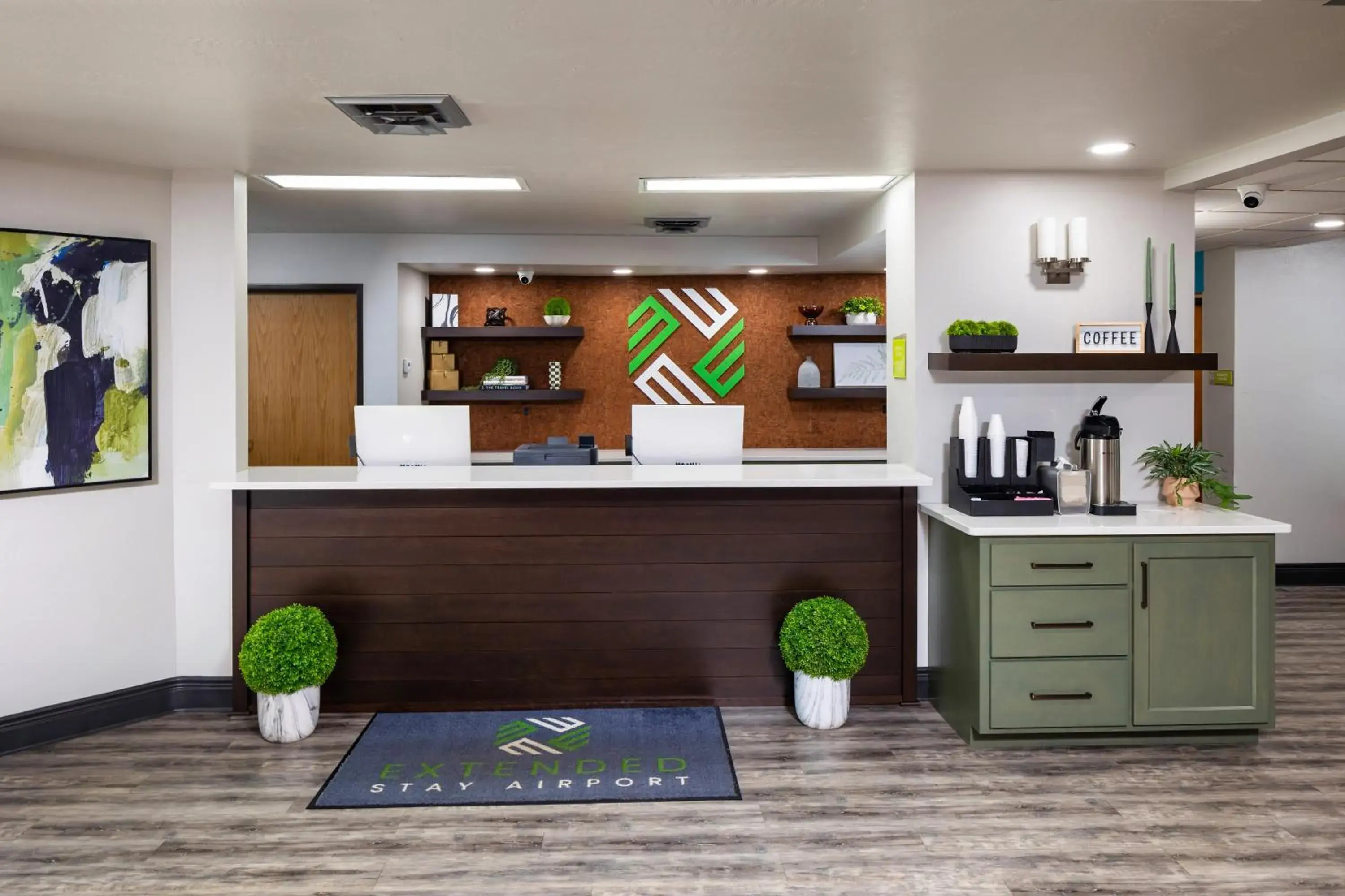Lobby or reception in Extended Stay Airport Lobby or reception in Extended Stay Airport