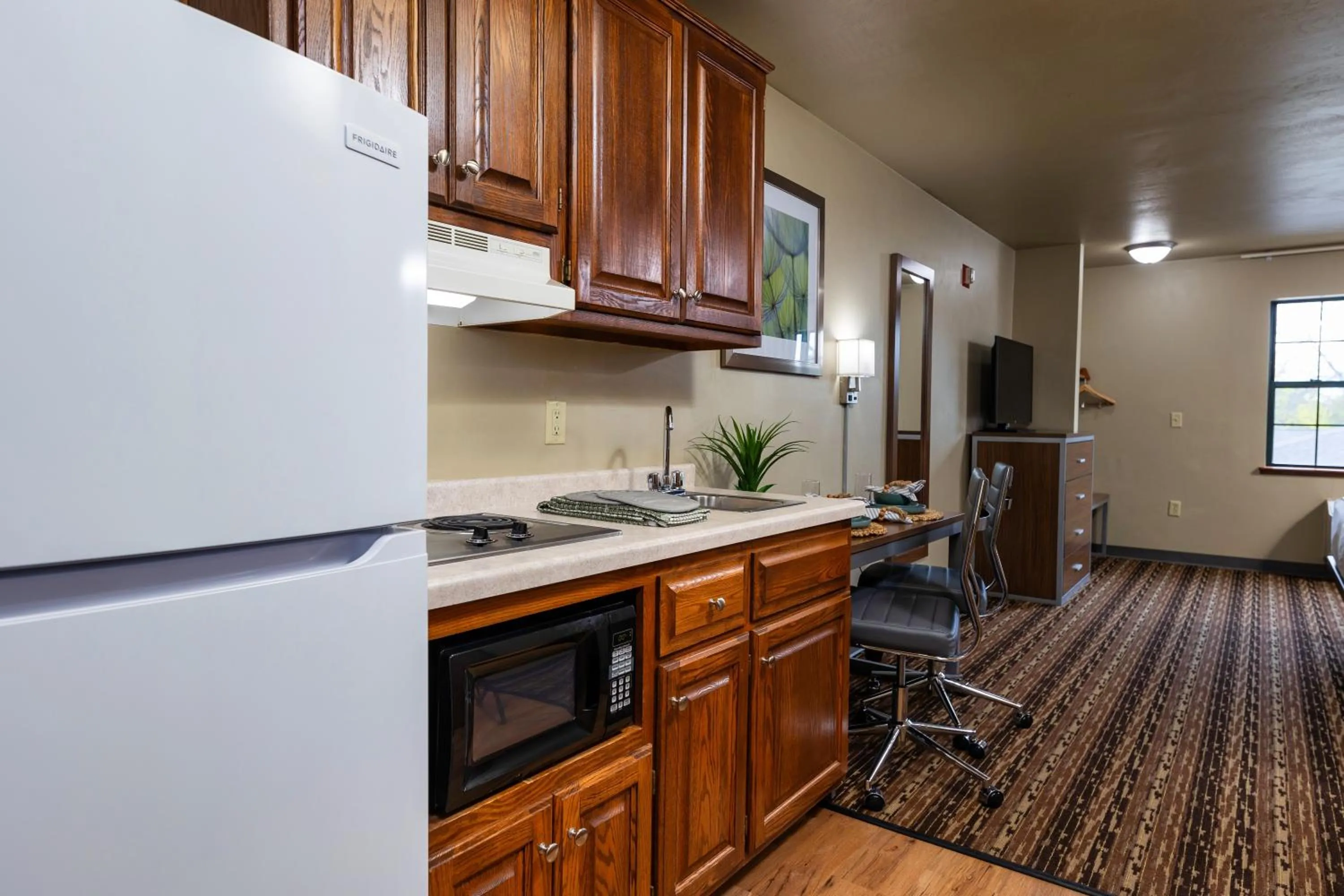 Kitchen or kitchenette in Extended Stay Airport