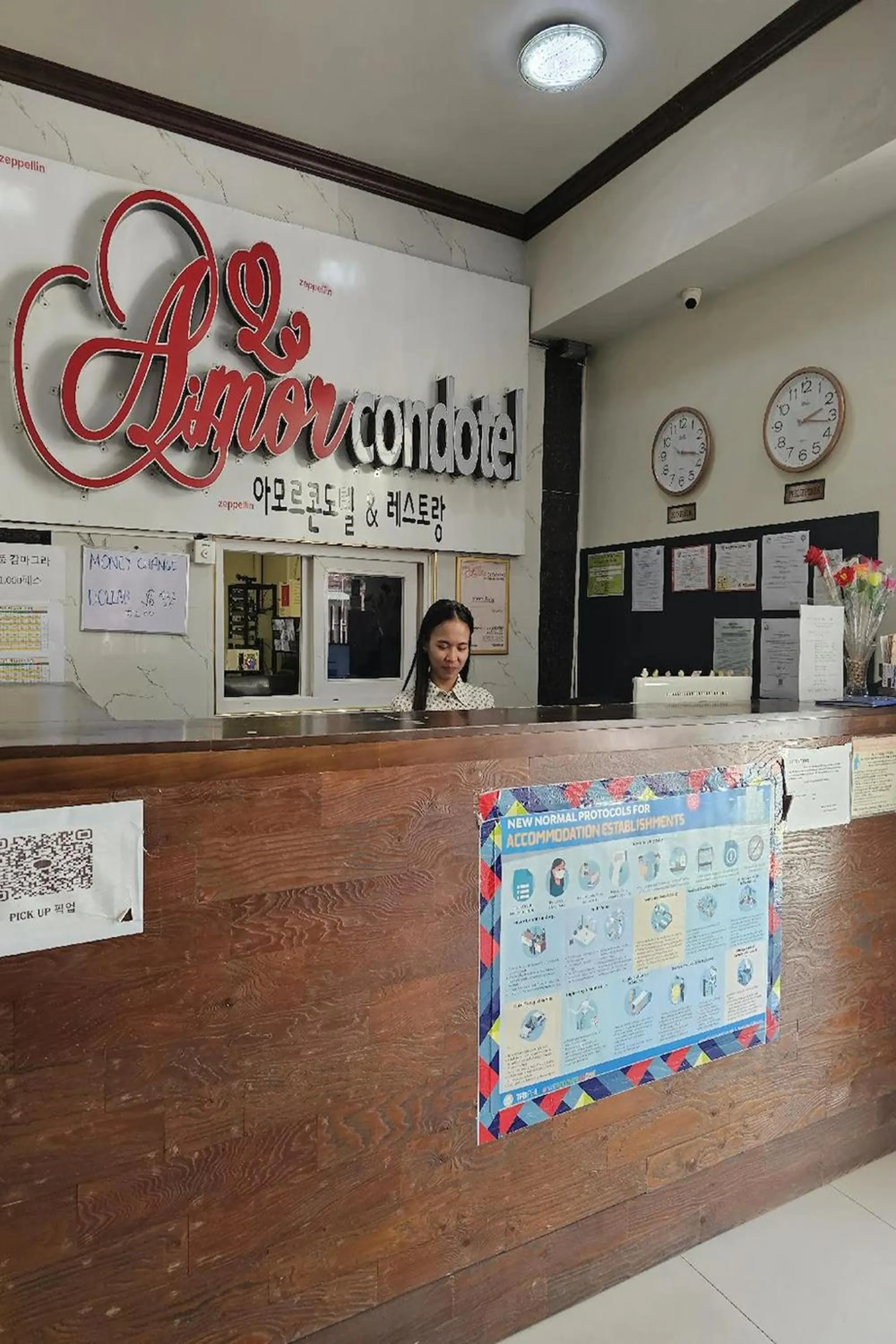 Lobby or reception in Aimor Condotel