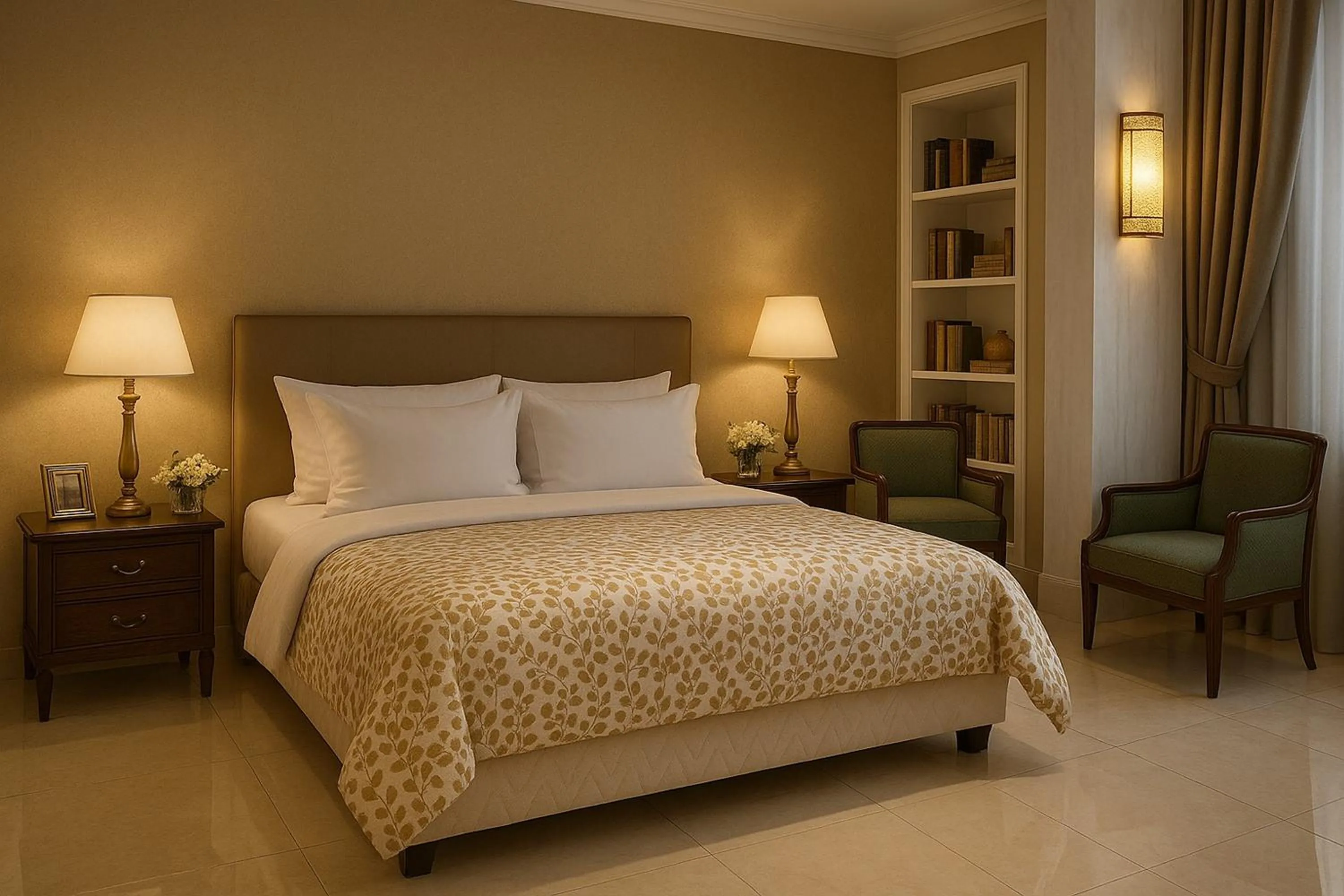 Bed in Cipto Apartment