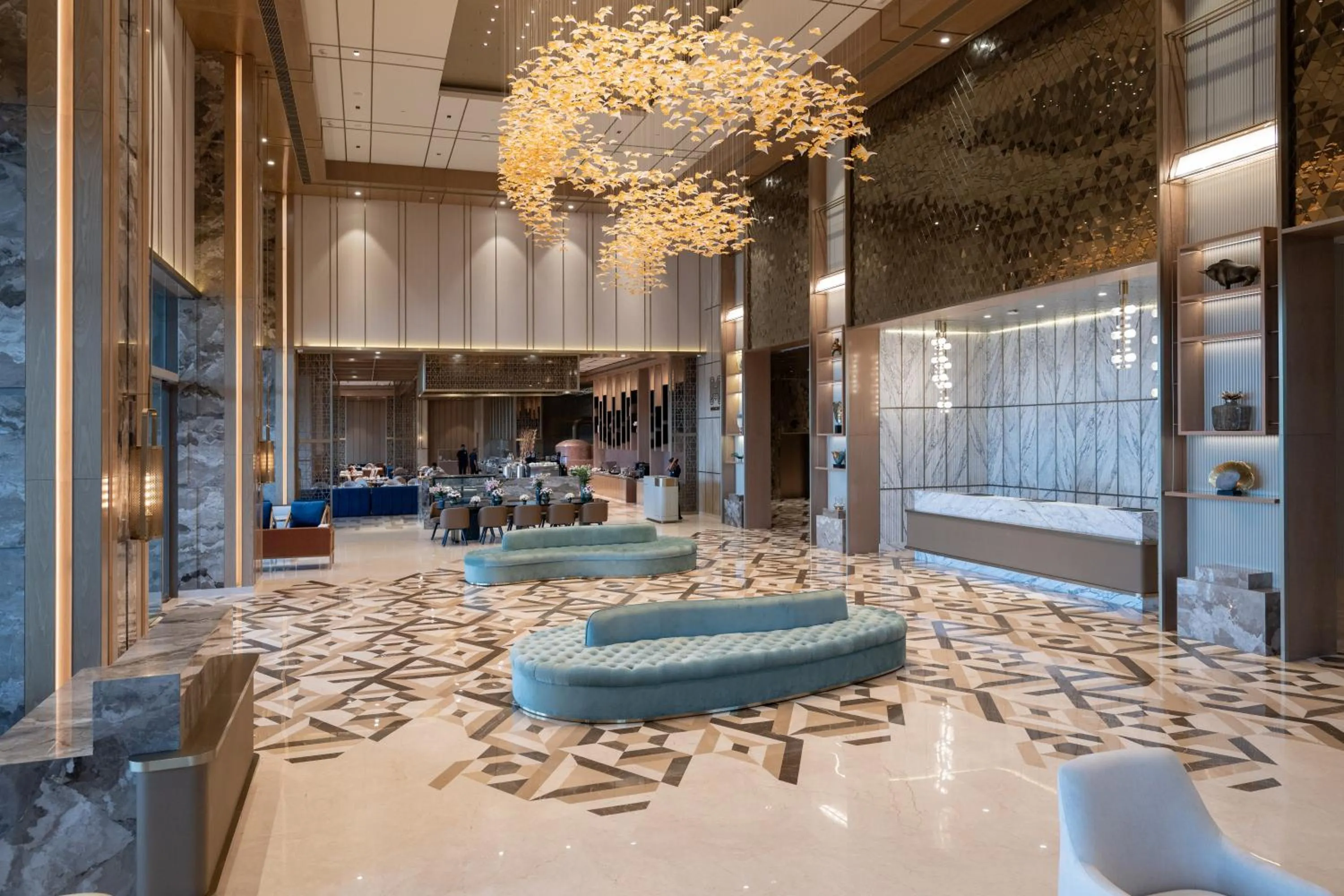 Lobby or reception in Merlis Hotel Coimbatore