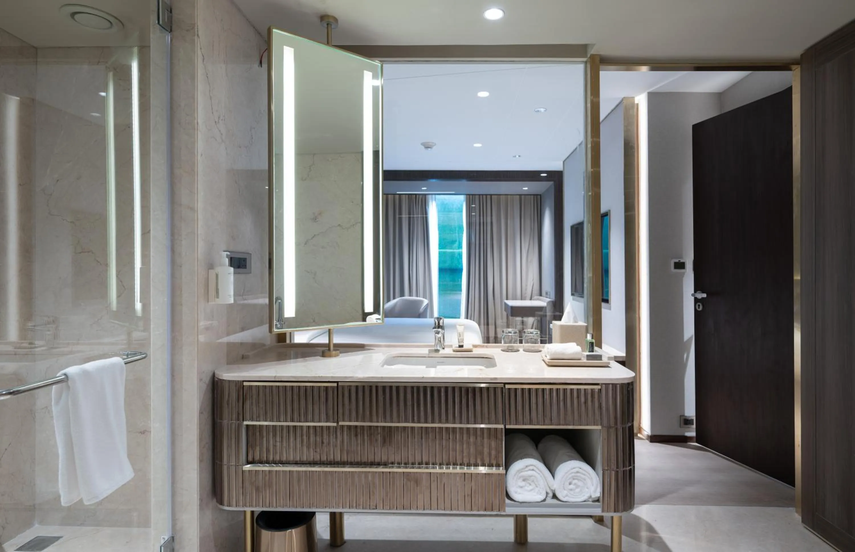 Bedroom in Merlis Hotel Coimbatore