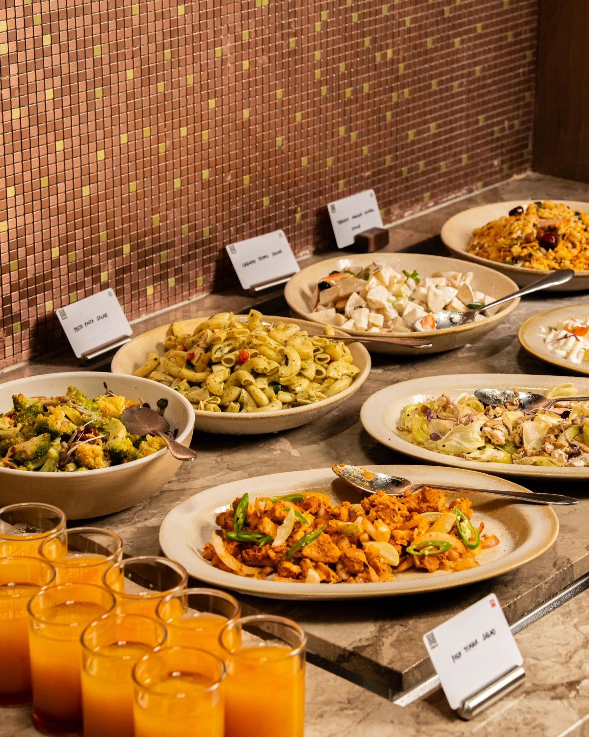 Food and drinks in Merlis Hotel Coimbatore