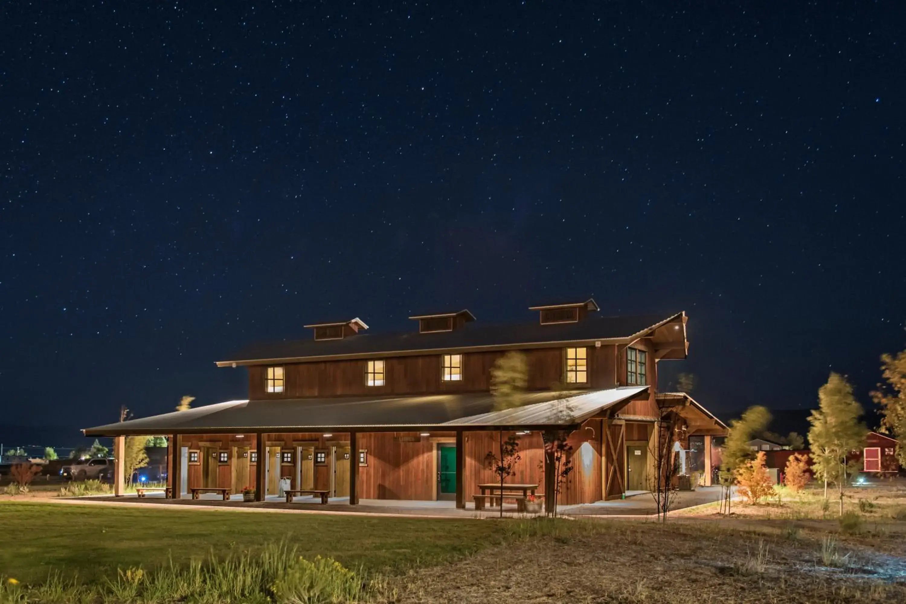 Property building in Conestoga Ranch Glamping Resort Property building in Conestoga Ranch Glamping Resort