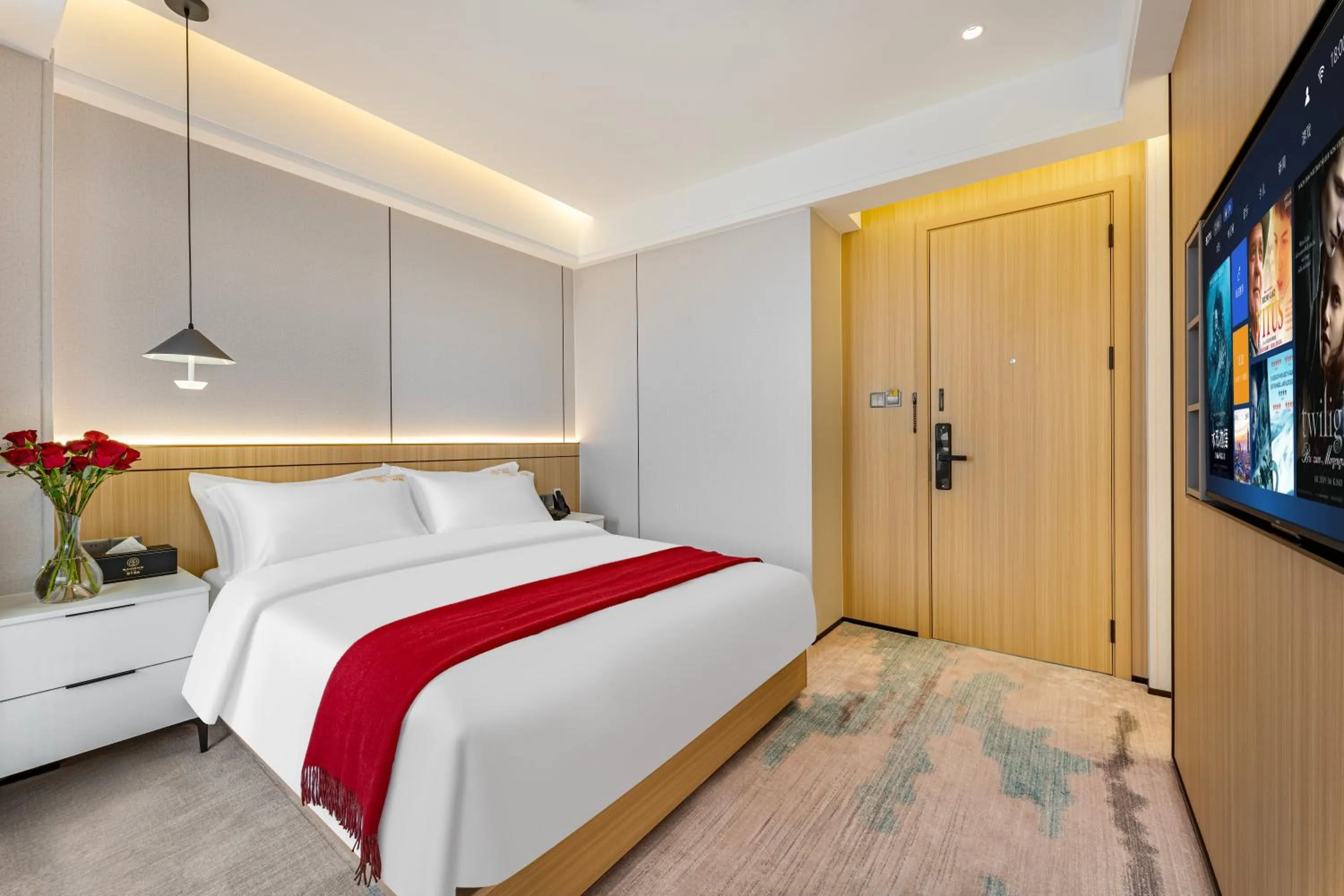 Bed in ParkHeng Hotel Shenzhen World Exhibition & Convention Center Branch