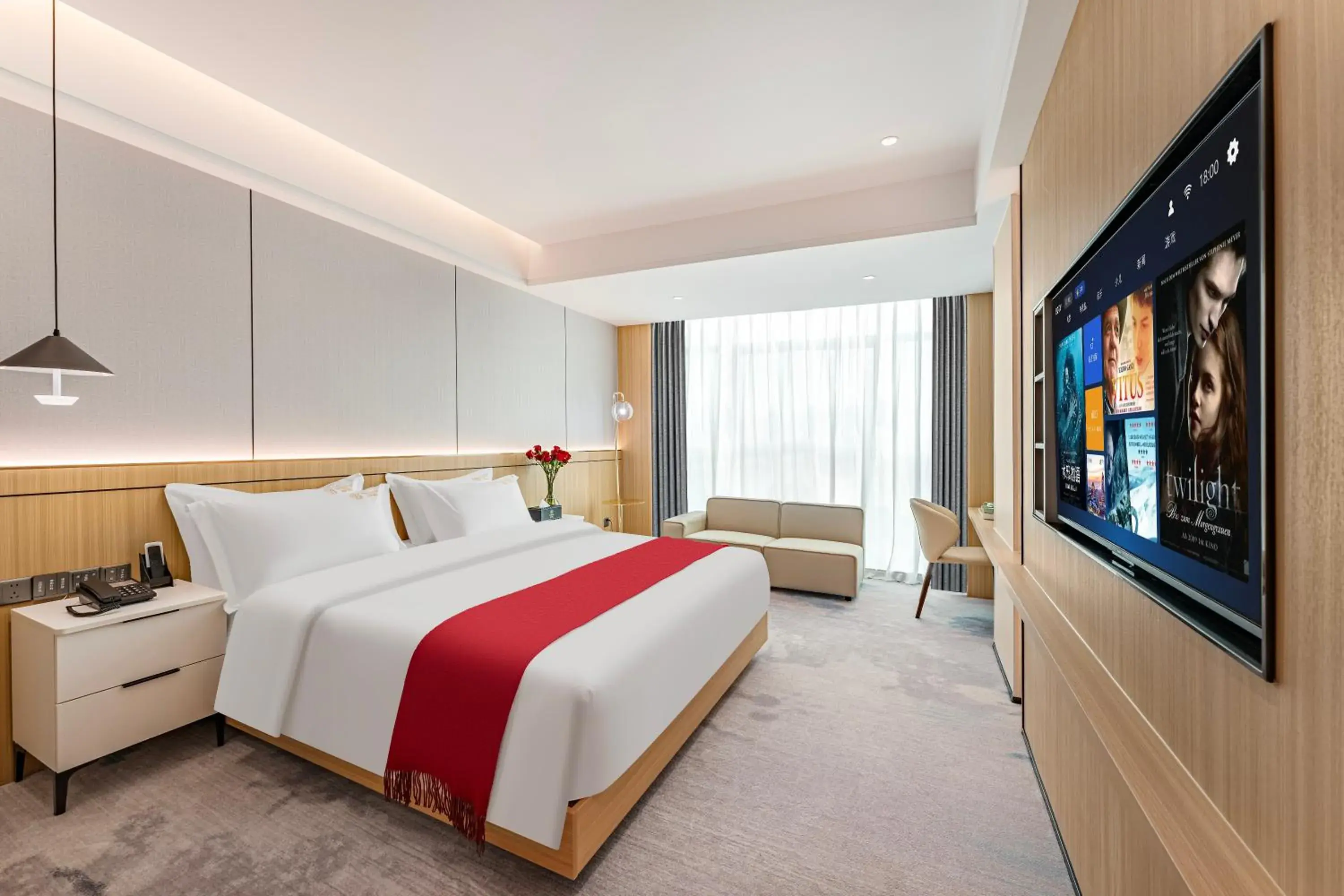 Deluxe Double Room in ParkHeng Hotel Shenzhen World Exhibition & Convention Center Branch Deluxe Double Room in ParkHeng Hotel Shenzhen World Exhibition & Convention Center Branch