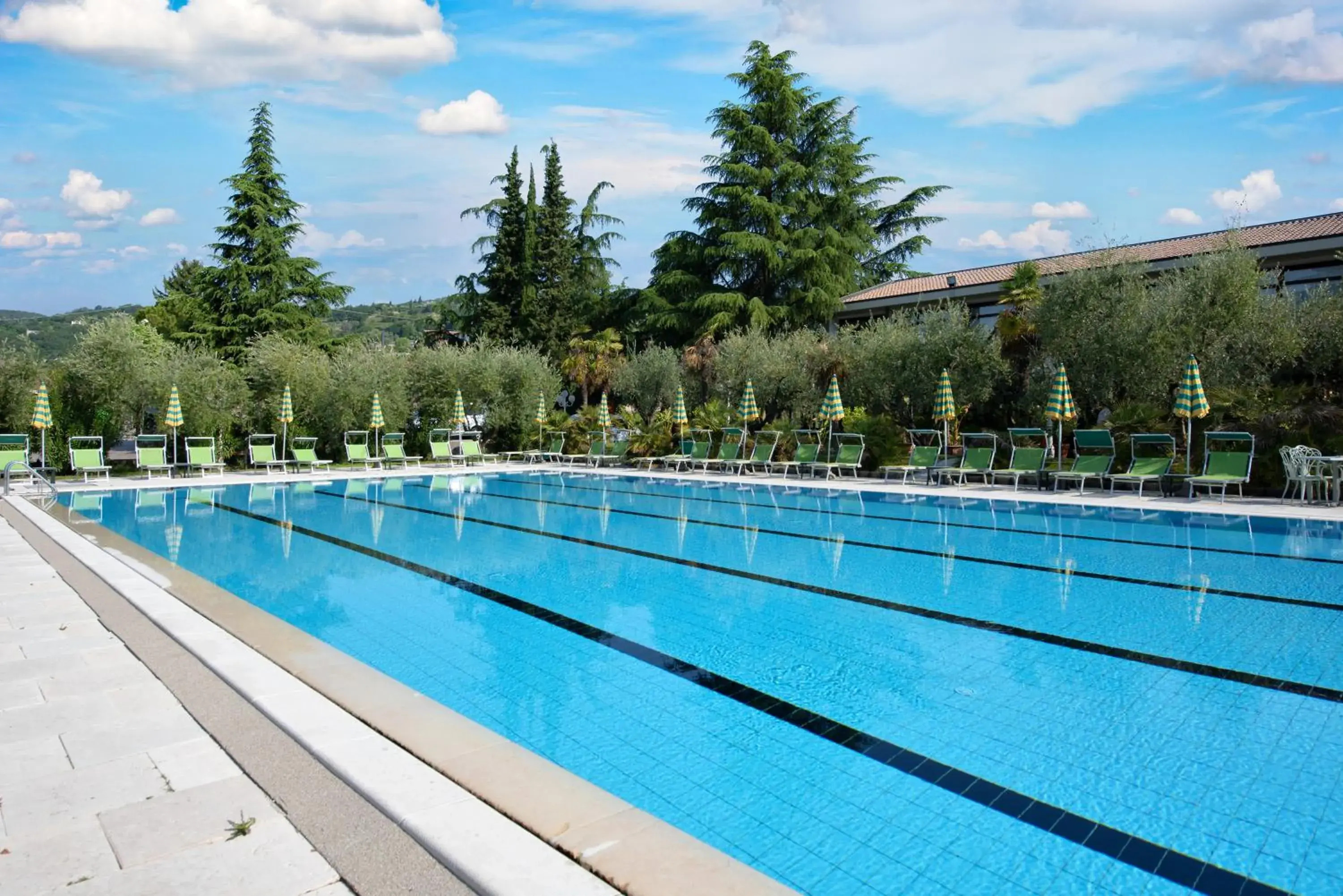 Swimming Pool in Parkhotel Oasi