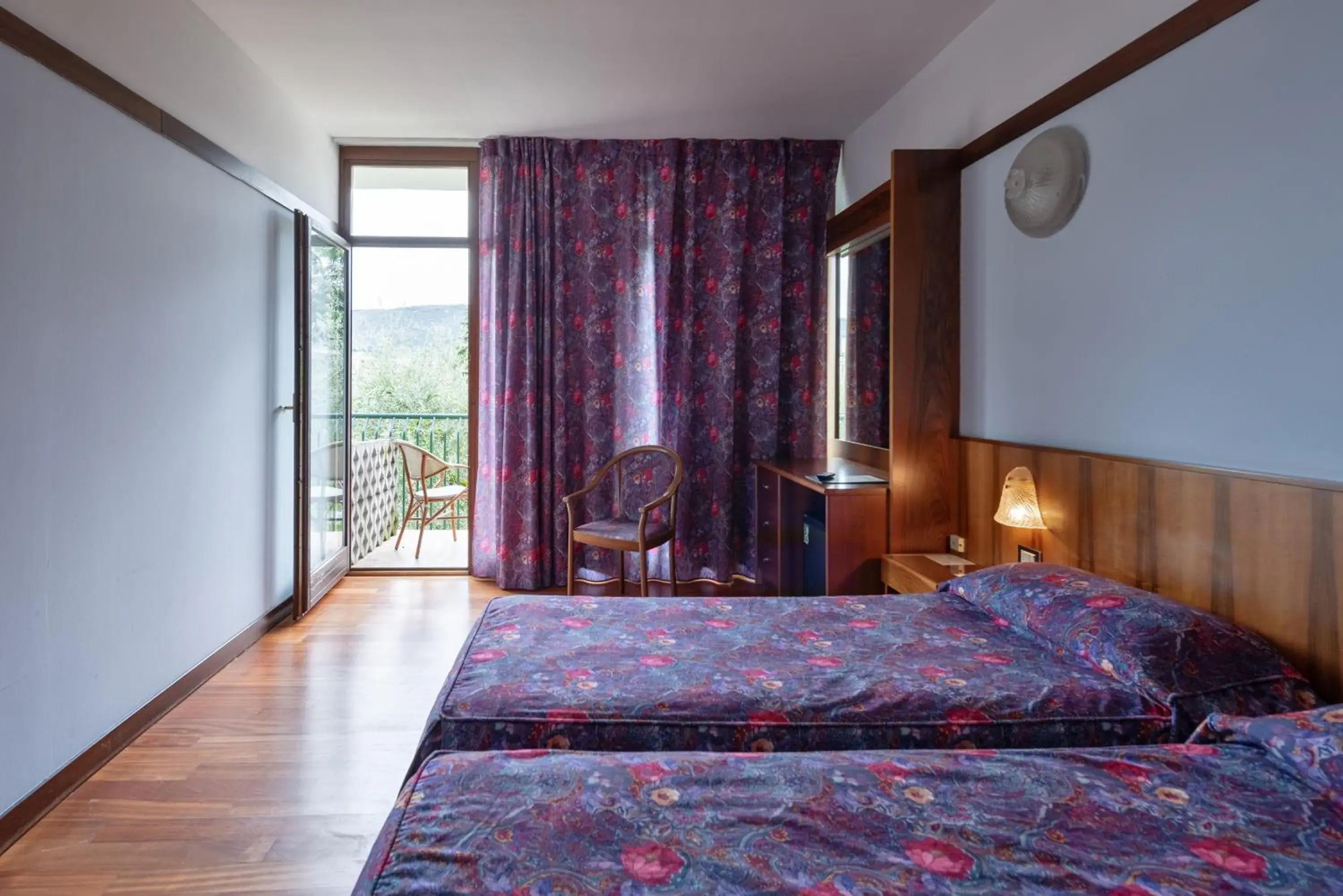 Bed in Parkhotel Oasi