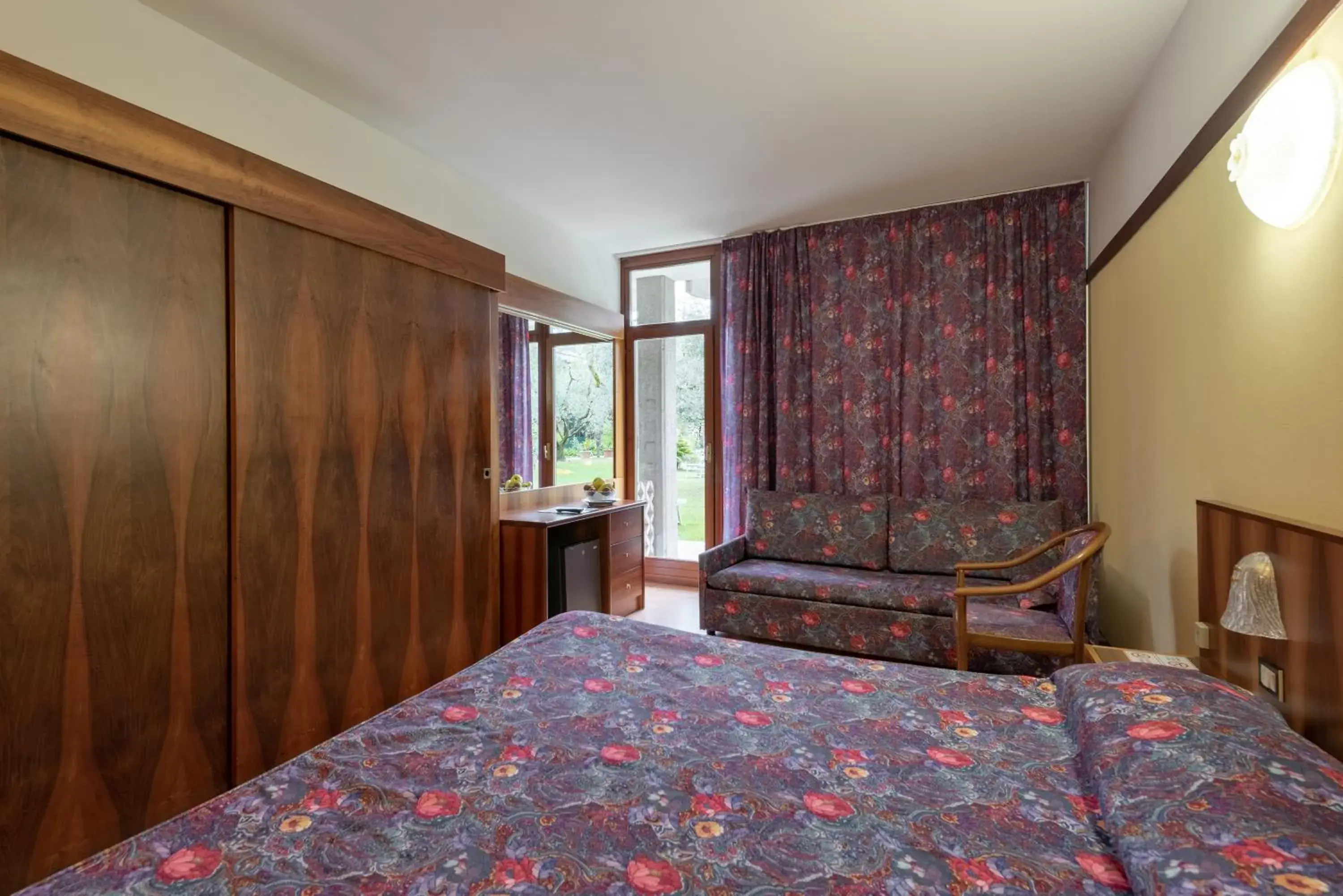 Bed in Parkhotel Oasi