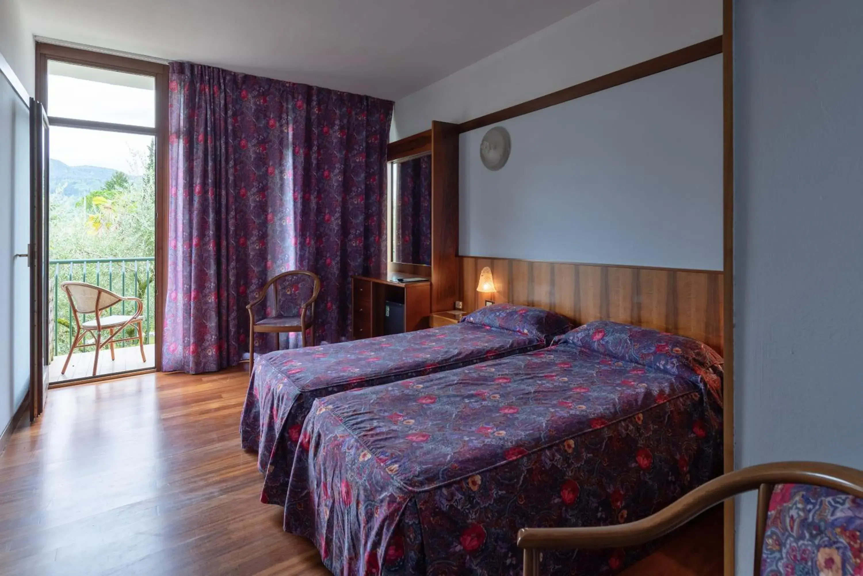 Bed in Parkhotel Oasi