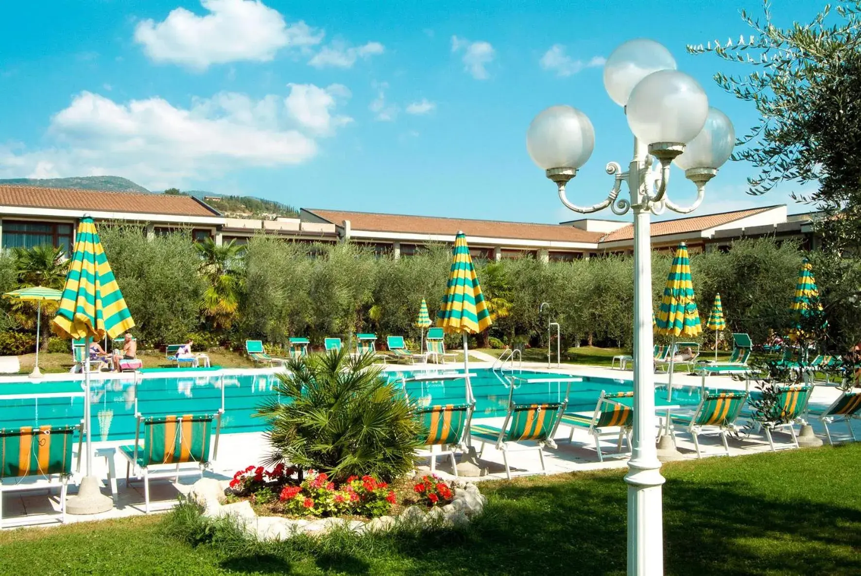 Day, Swimming Pool in Parkhotel Oasi