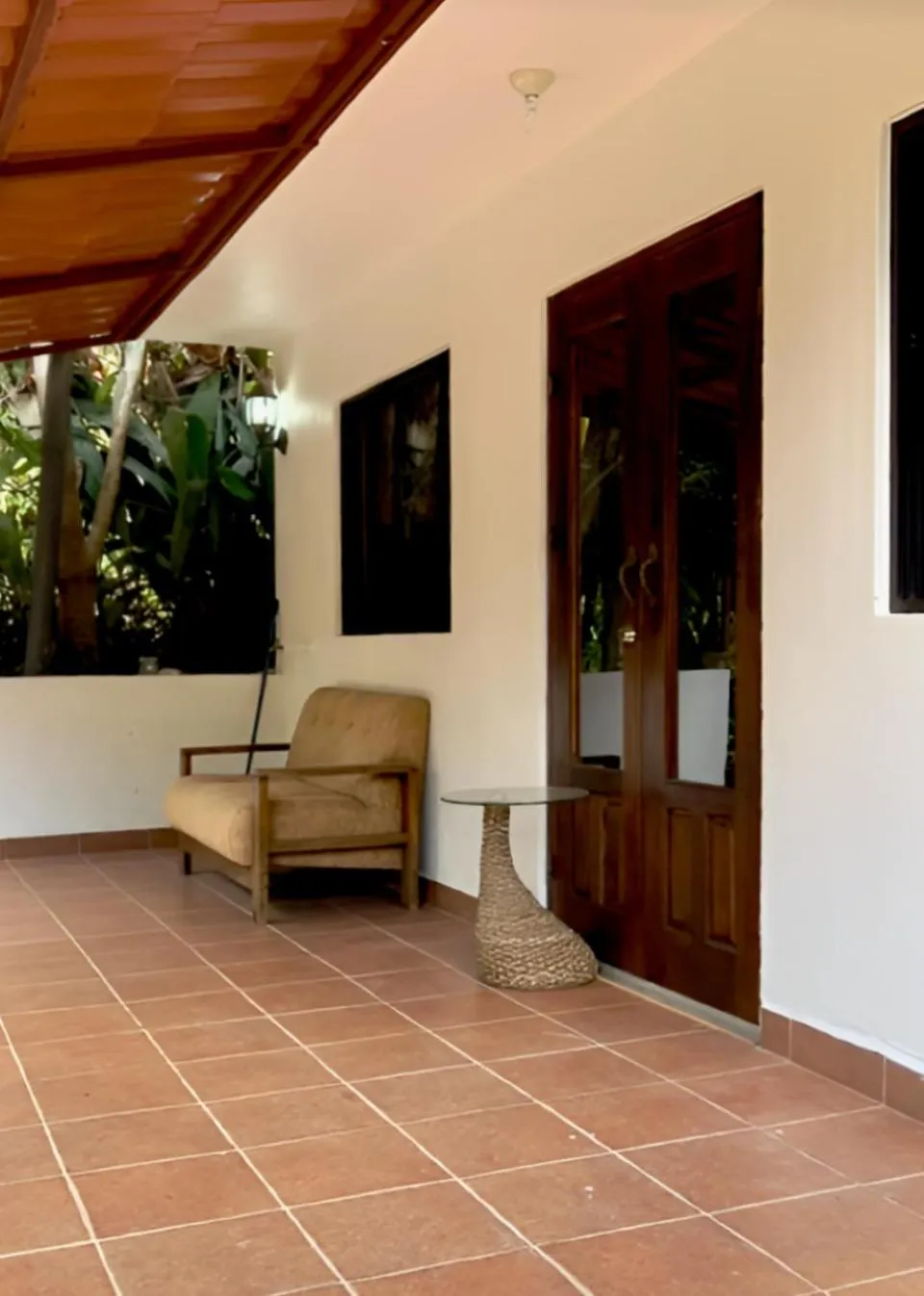 Seating area in Eden Atenas Costa Rica