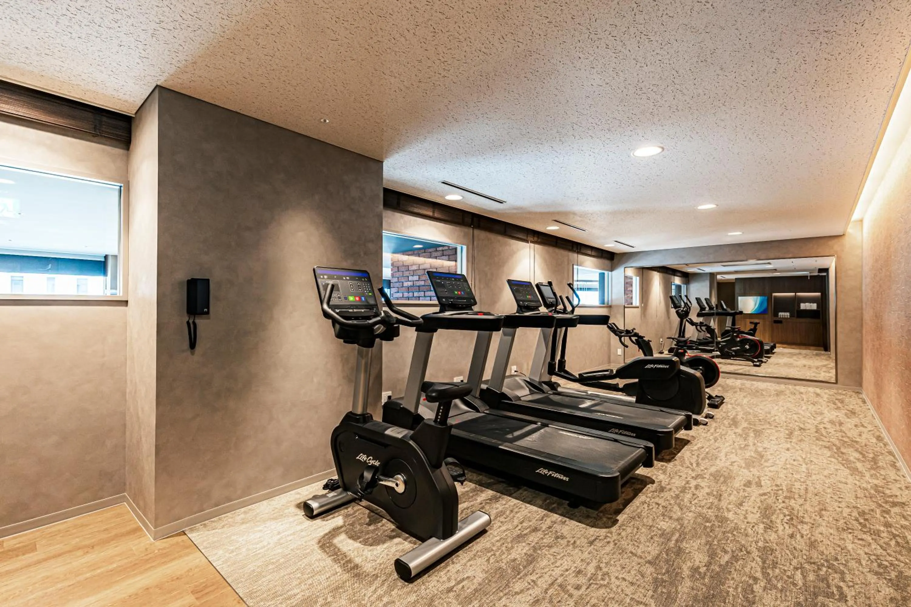 Fitness centre/facilities in The Gate Hotel Sapporo by Hulic