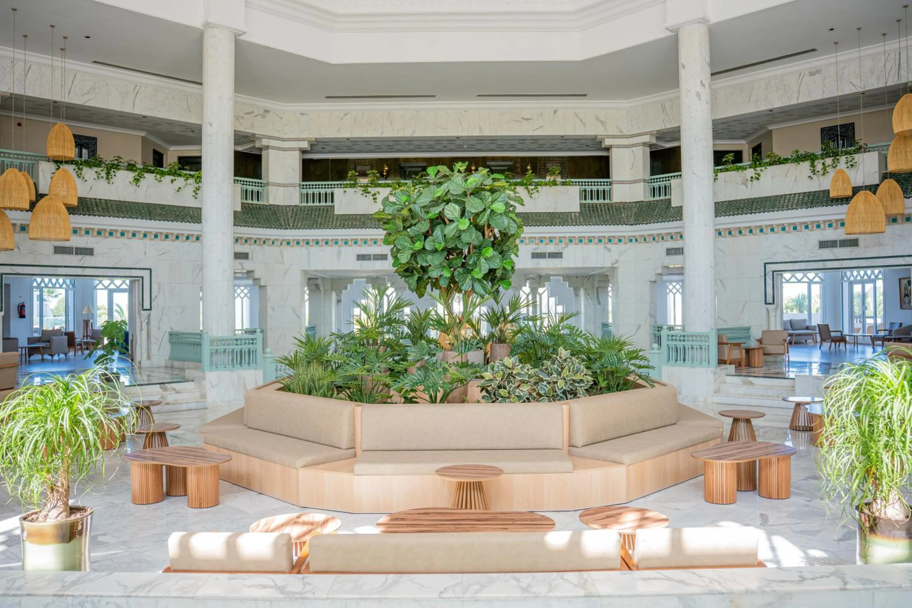 Lobby or reception in Meliá El Mansour Mahdia