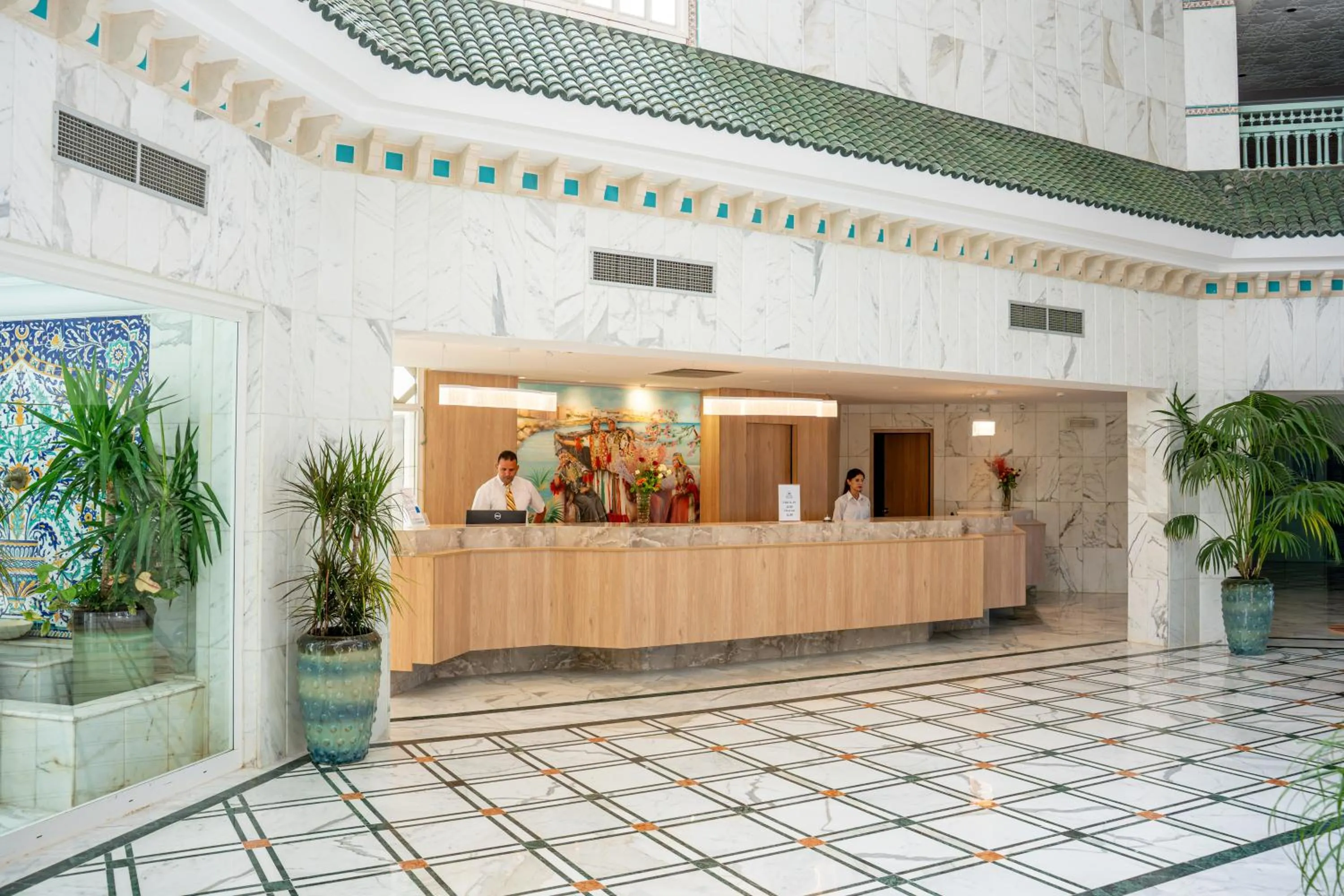 Lobby or reception in Meliá El Mansour Mahdia
