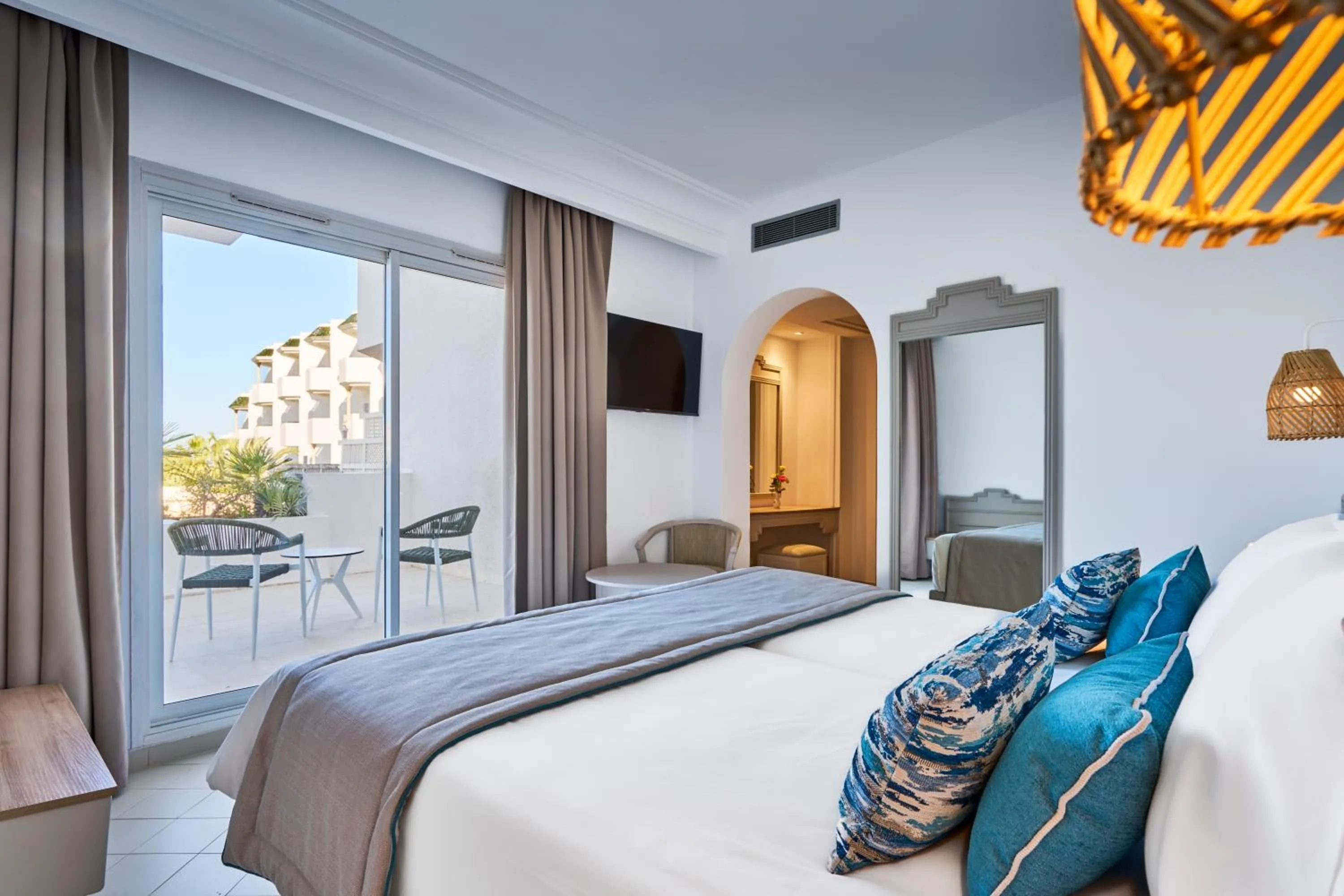 Bed in Meliá El Mansour Mahdia
