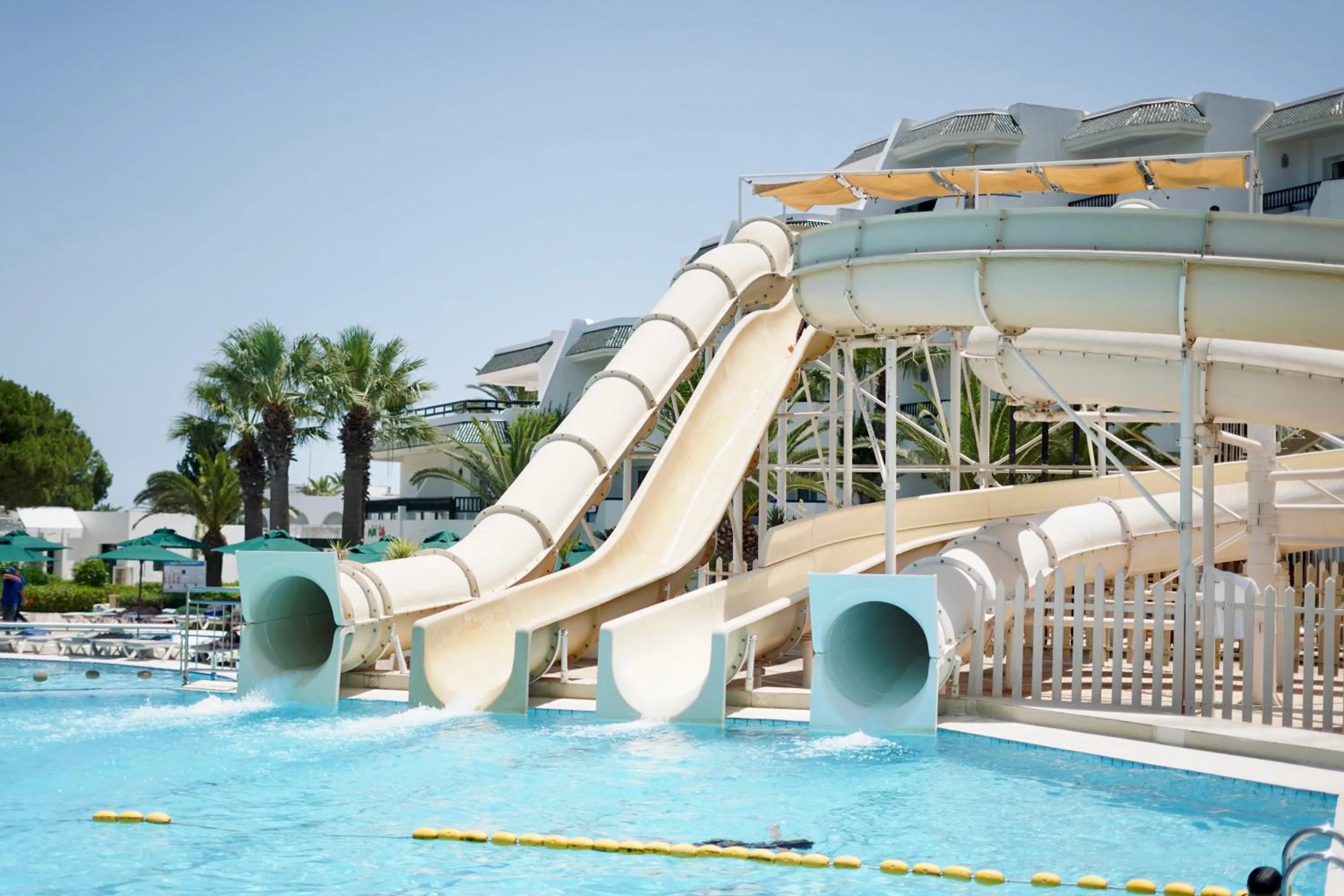 Aqua park in Meliá El Mansour Mahdia