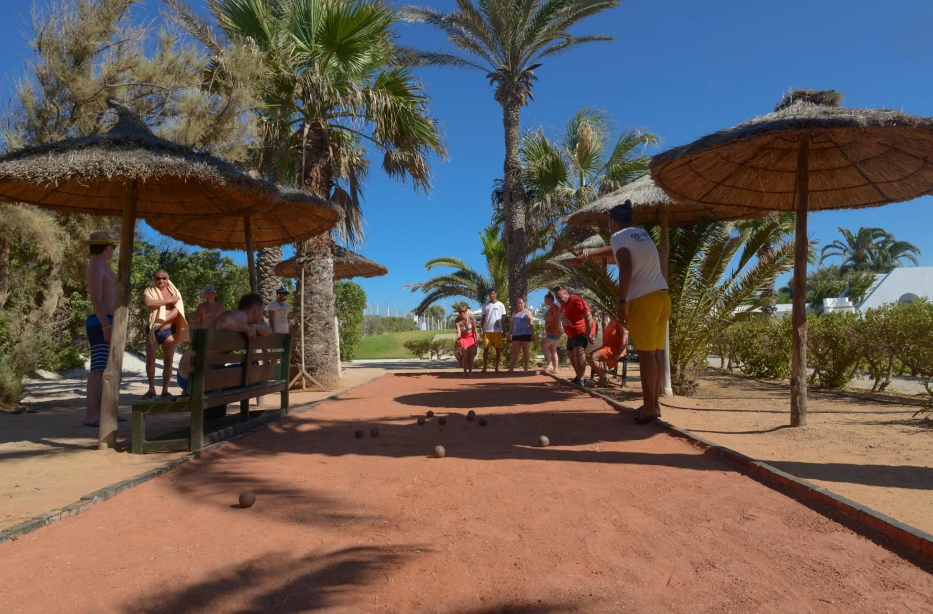 group of guests in Meliá El Mansour Mahdia